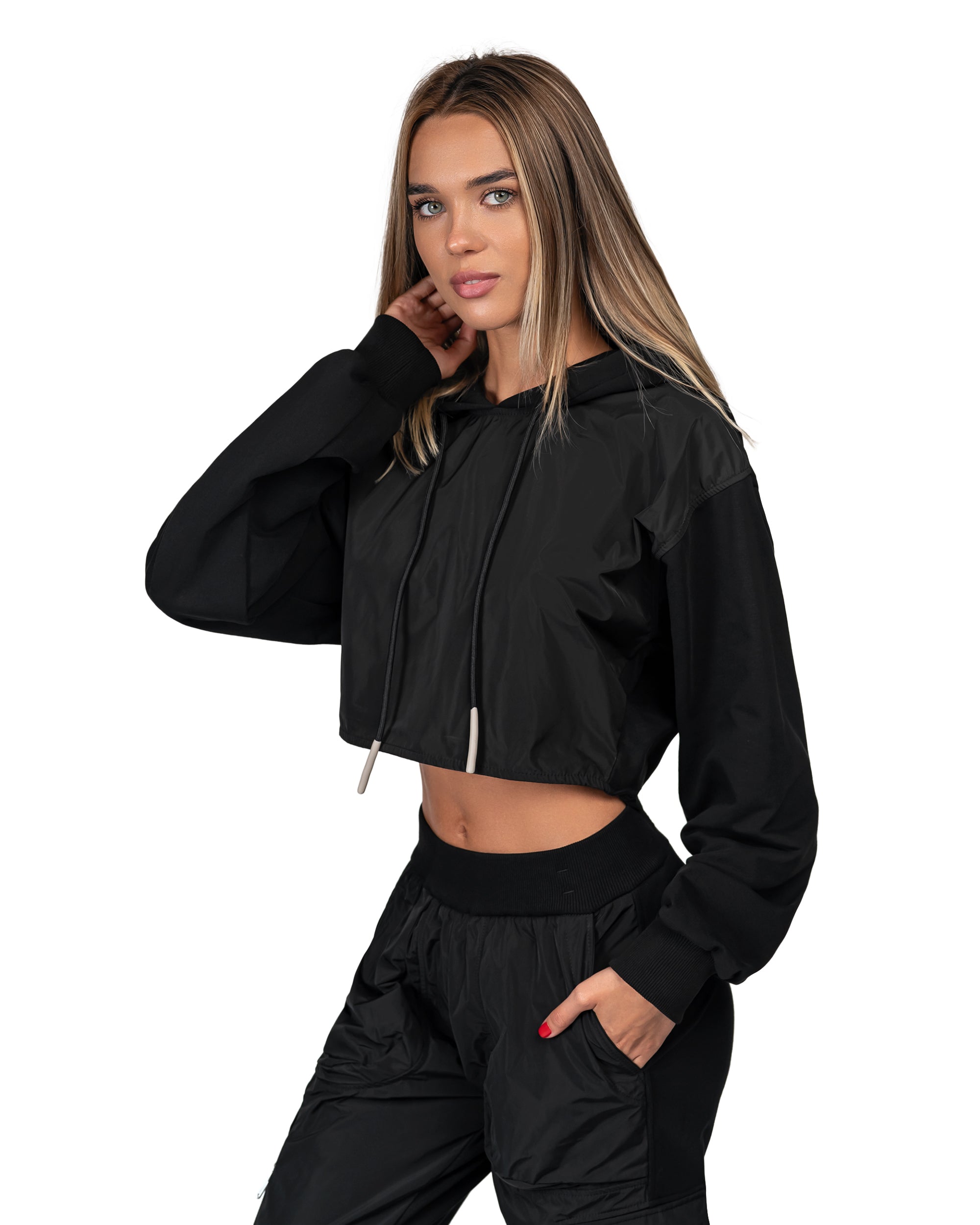 Crop hoodie - H24455
