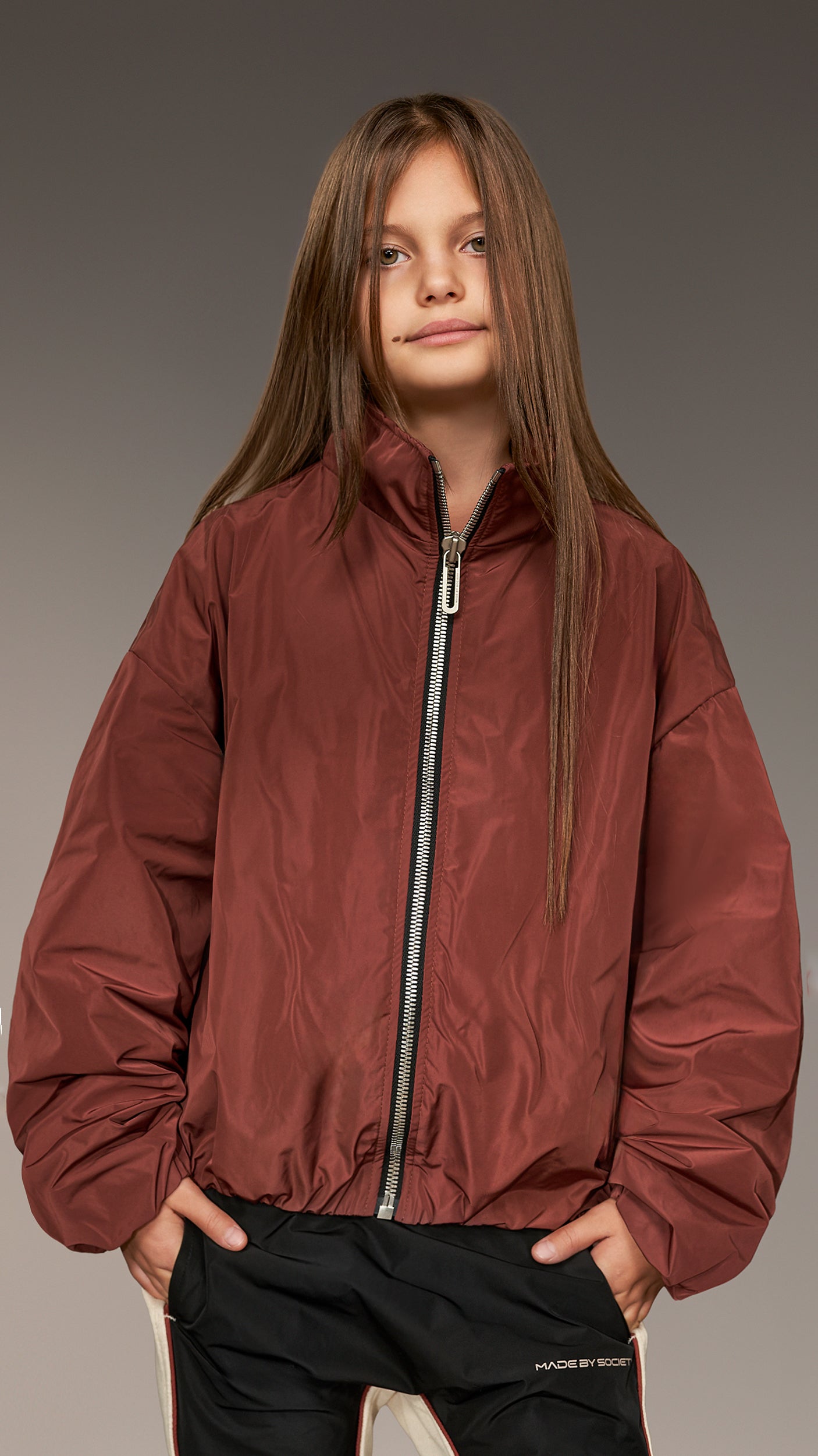 Jachetă oversize Made by Society - J36699