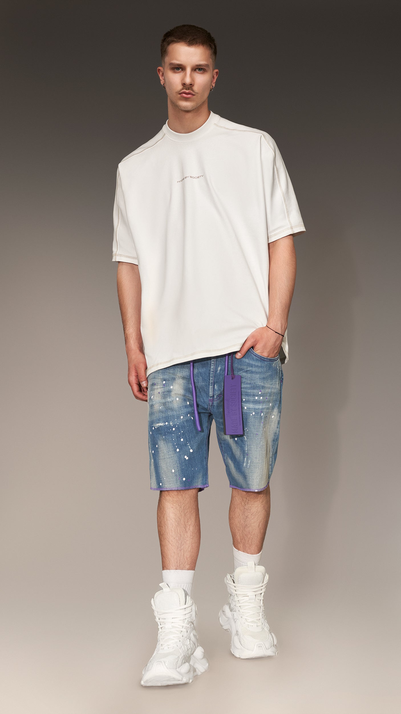 Bermude denim - P13363