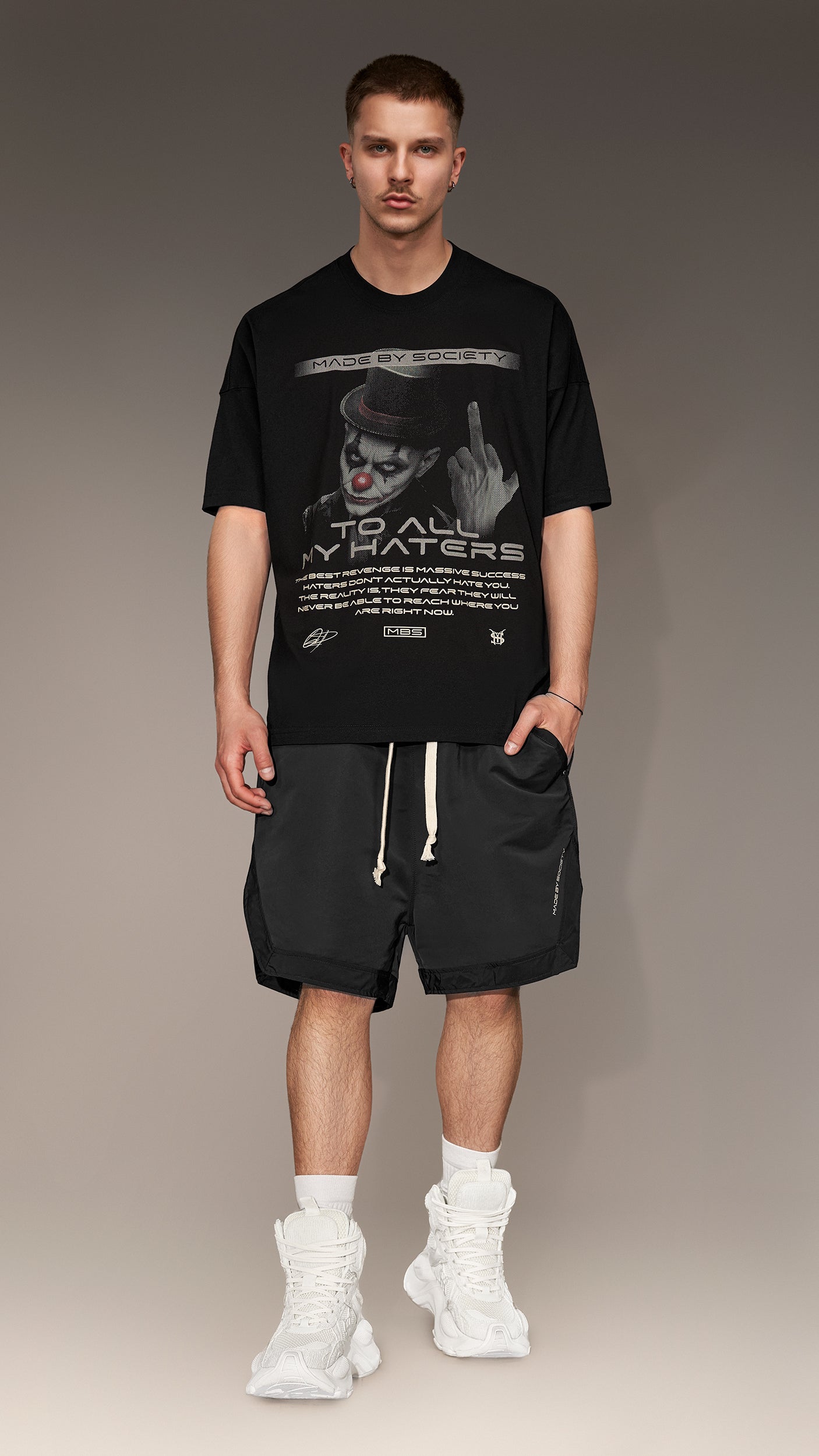 Tricou „To All My Haters” Made by Society - T15834