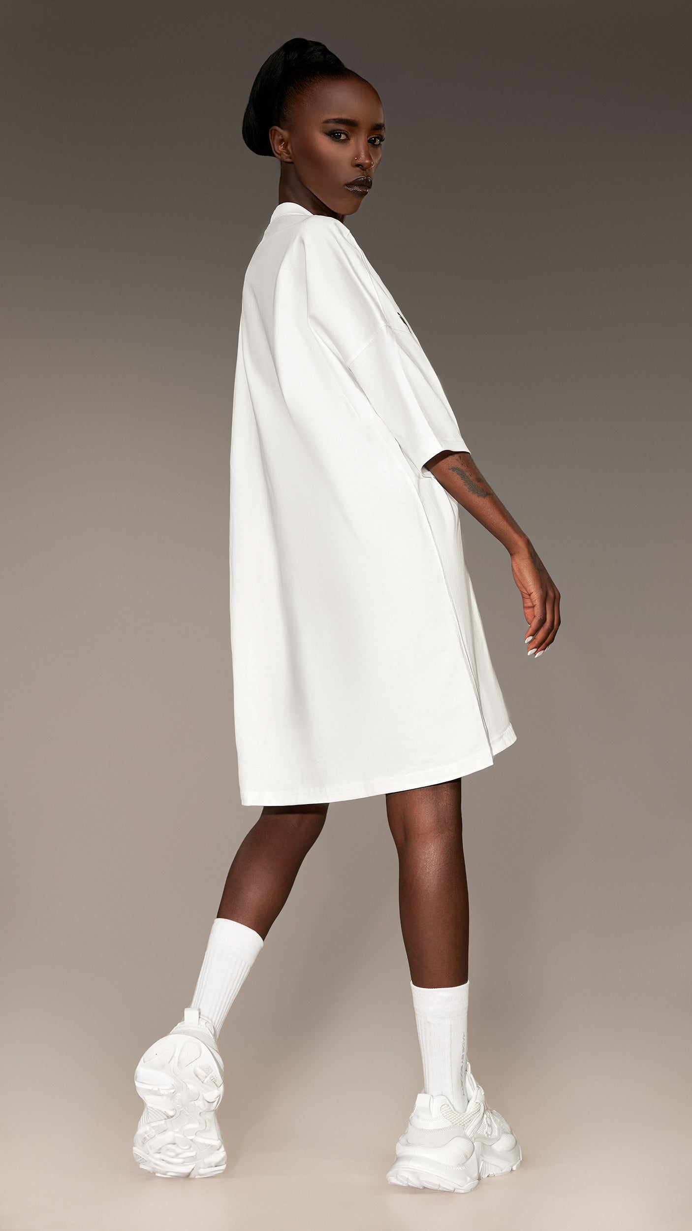 Tricou oversized "CHIC" - T26346