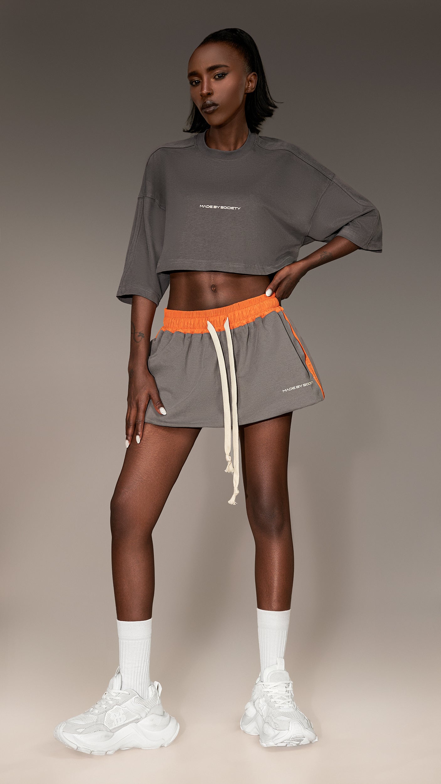 Tricou crop Made by Society - T26155