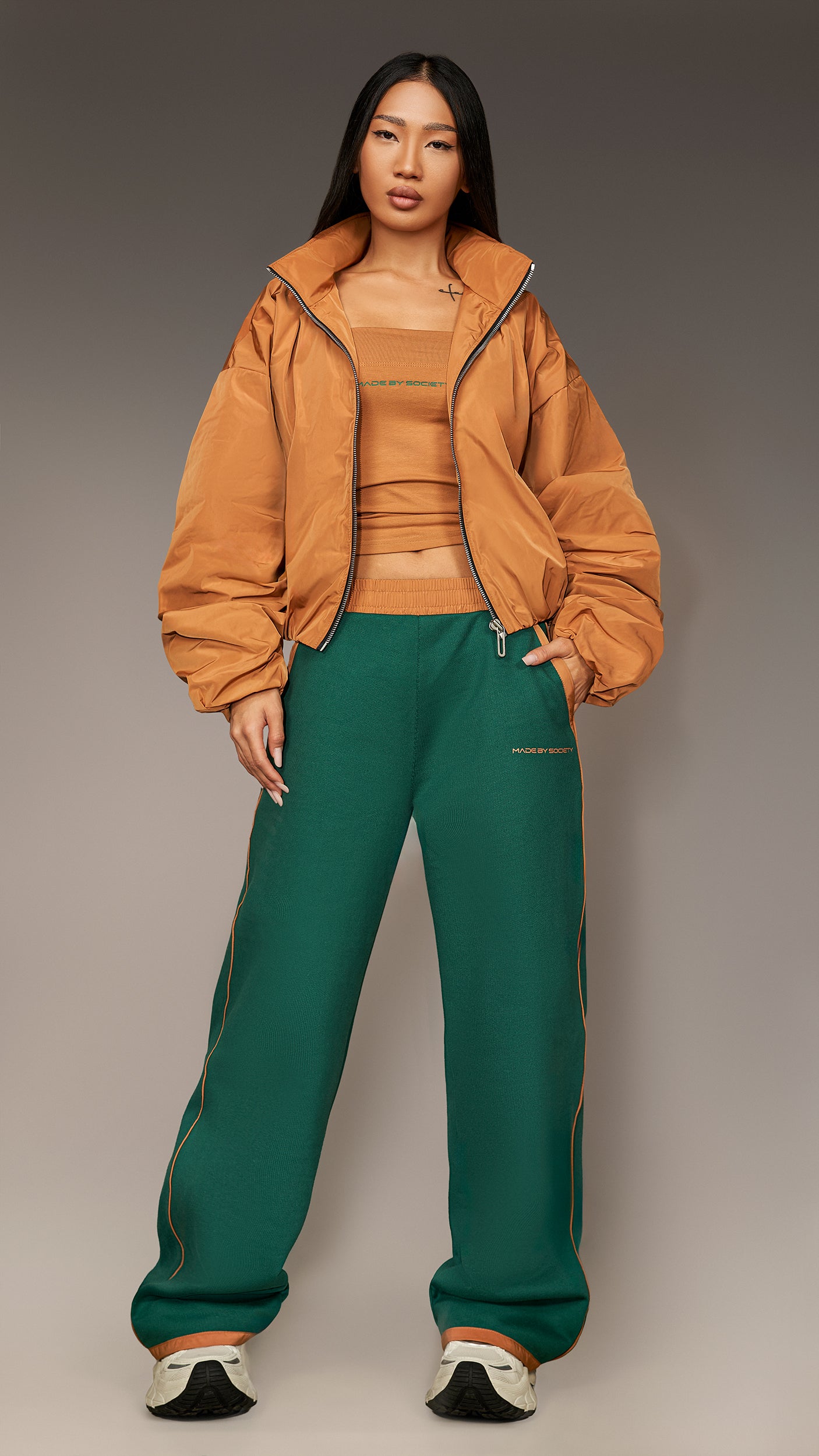 Pantaloni oversized Made by Society - P26754