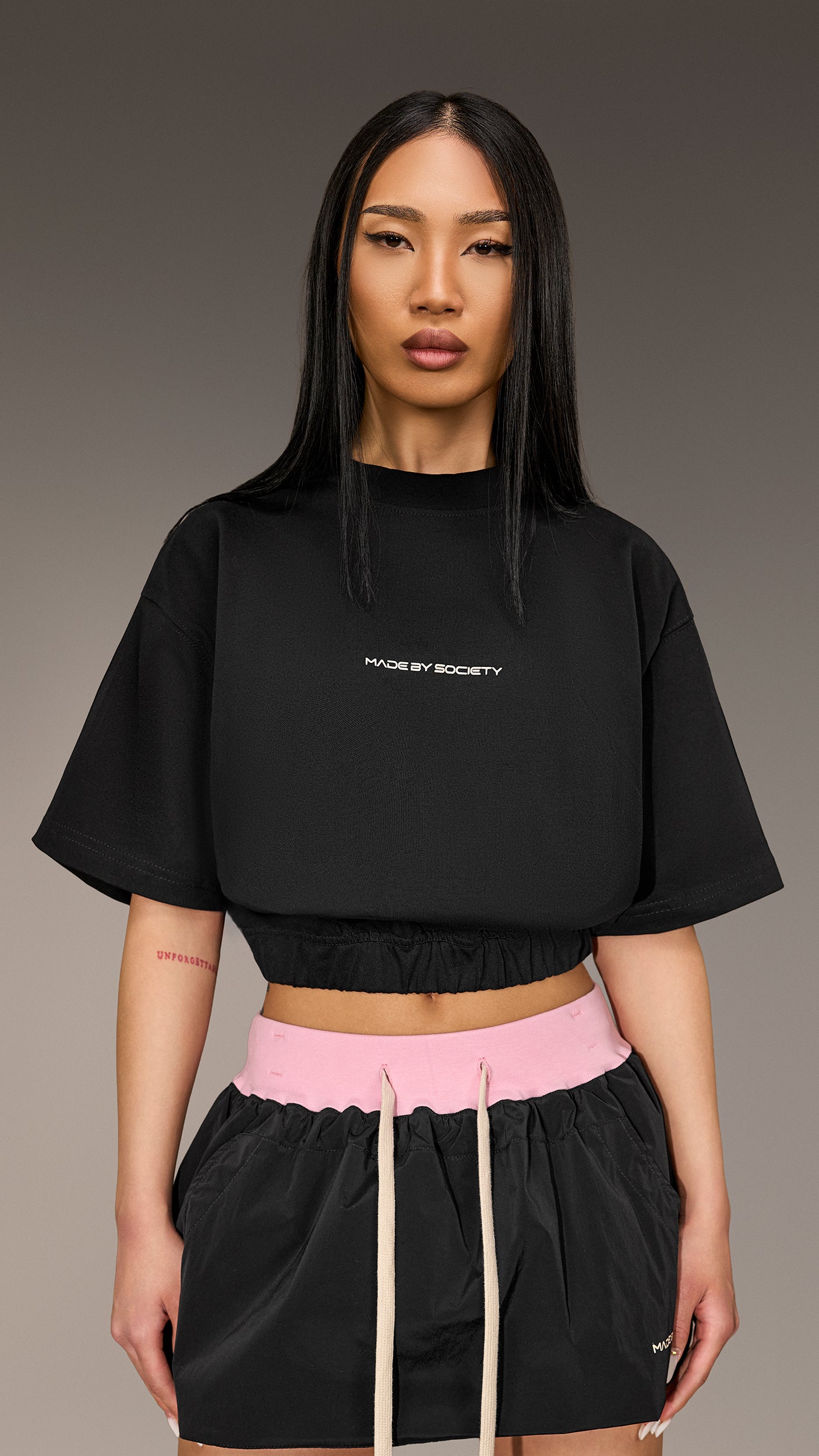 Tricou crop Made by Soceity - T26269