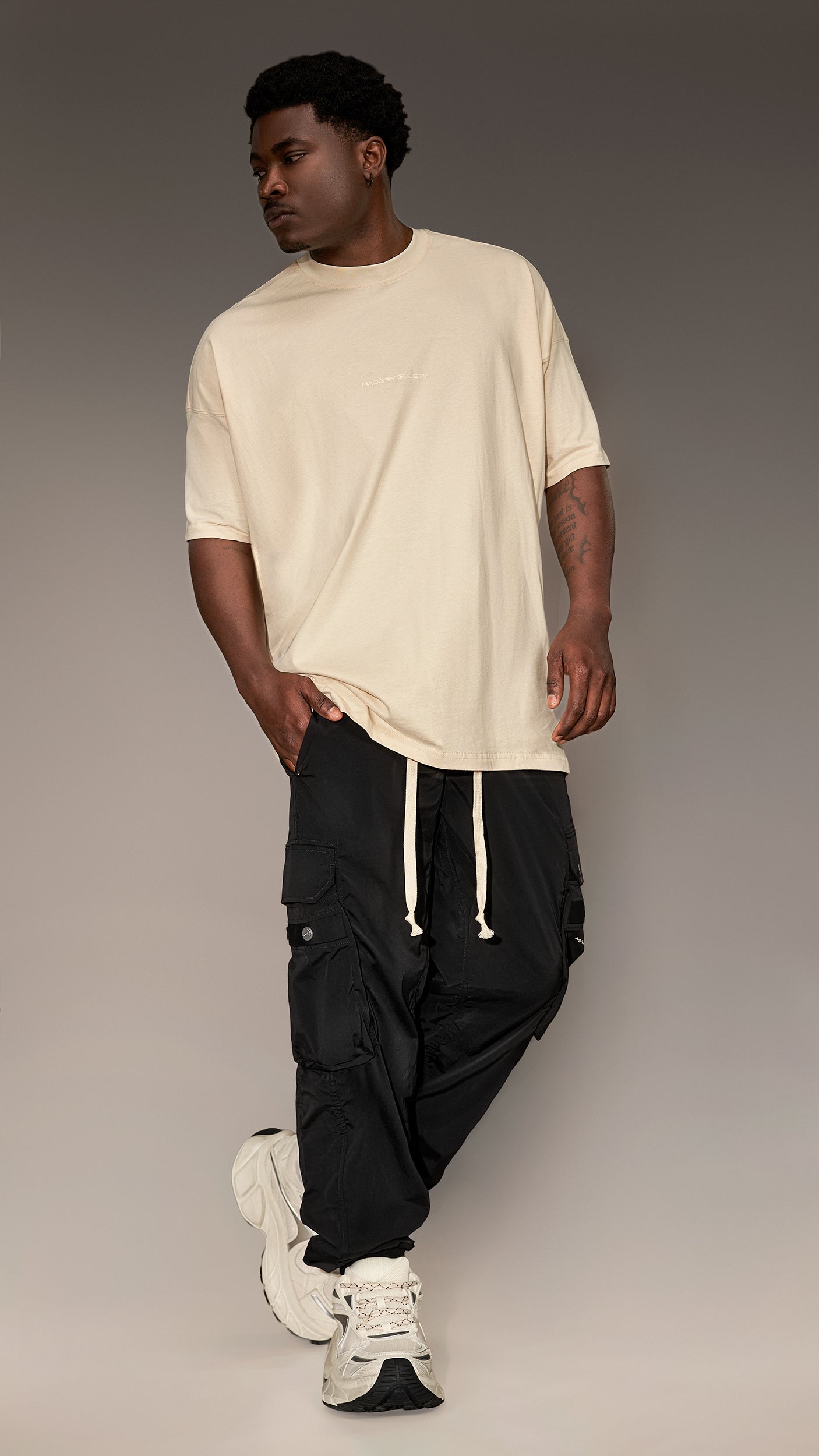 Pantaloni Cargo Made by Society - P16153