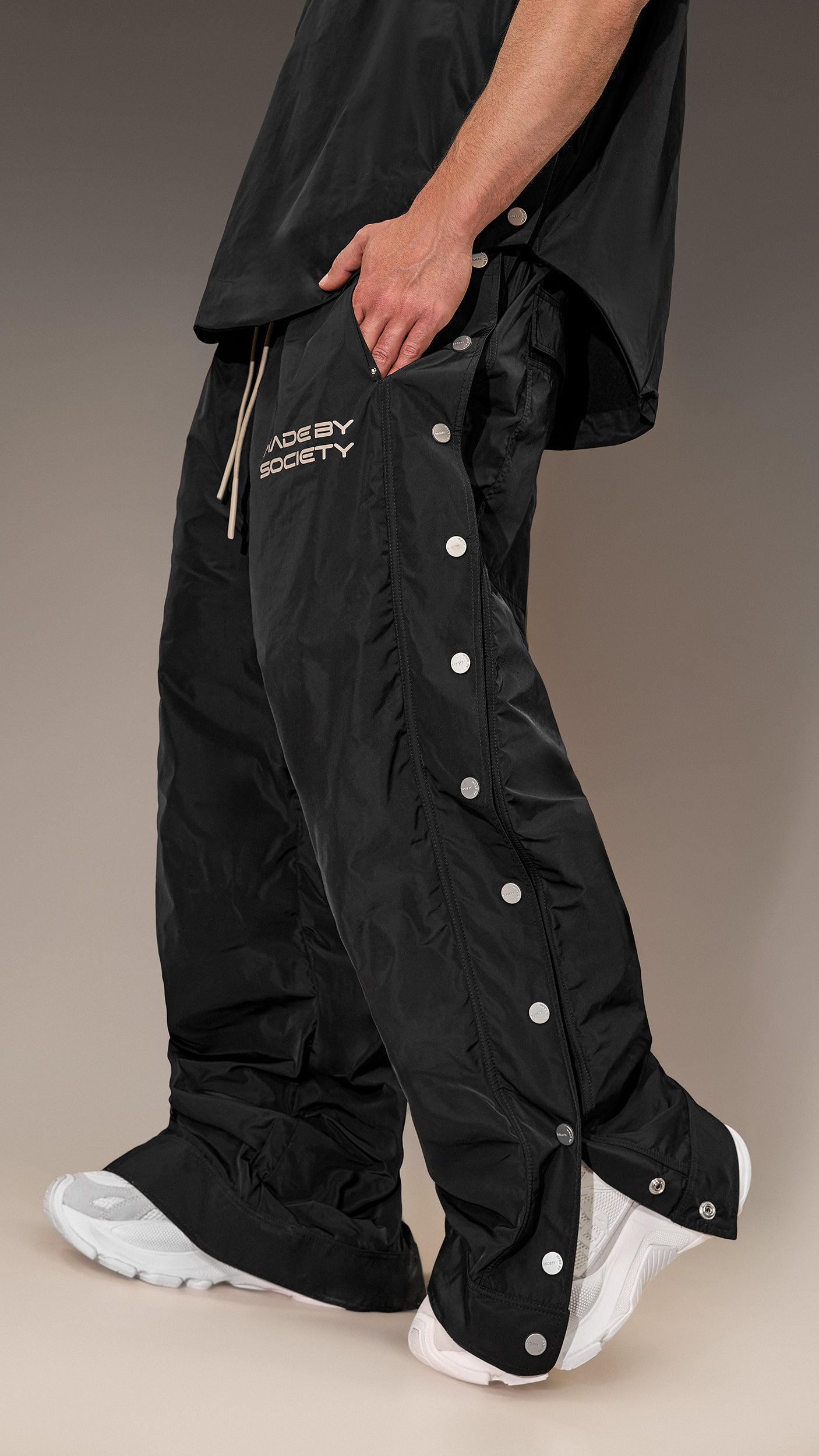 Pantaloni cu capse - P16146