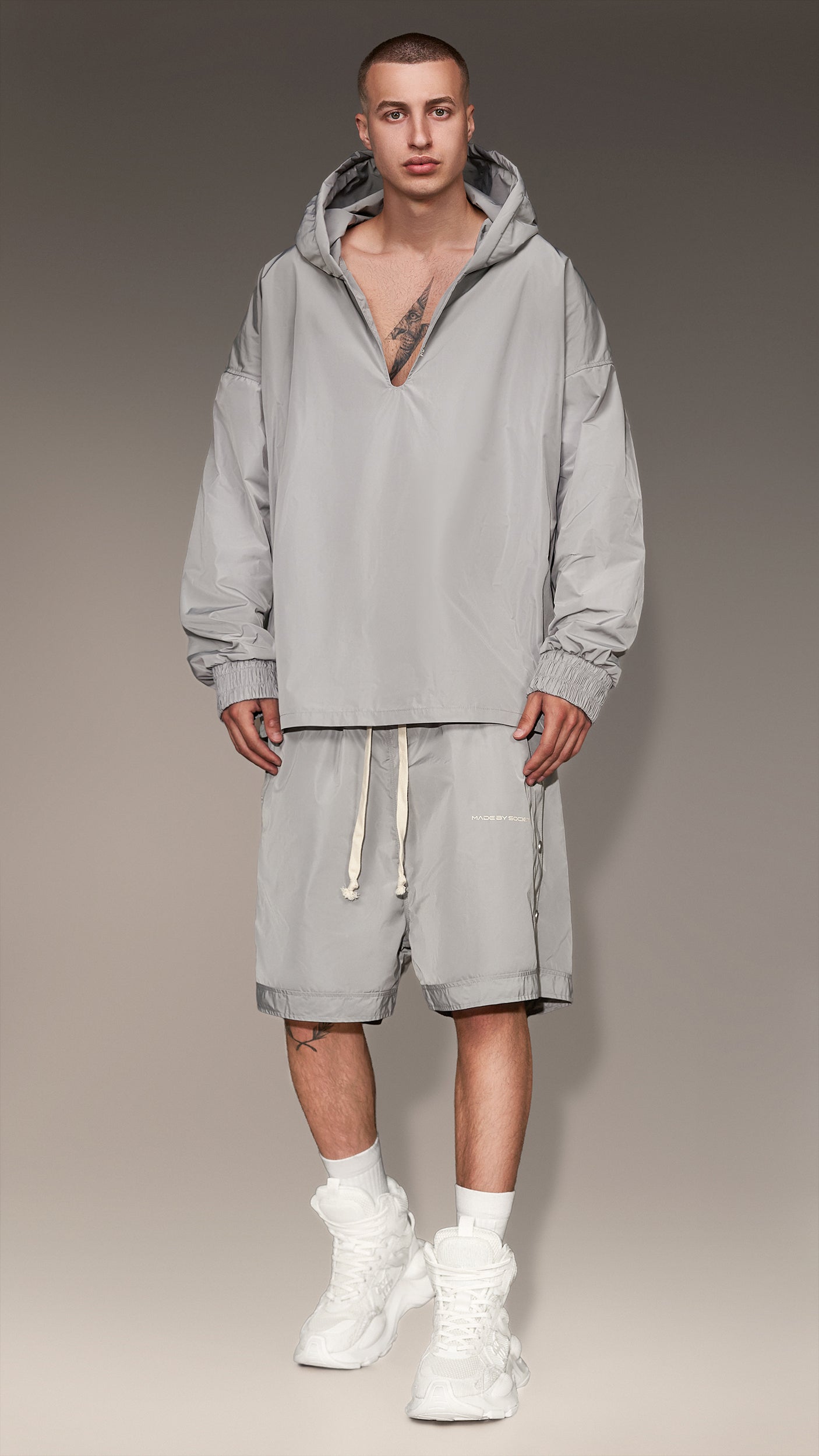 Hanorac cu decolteu - H16473