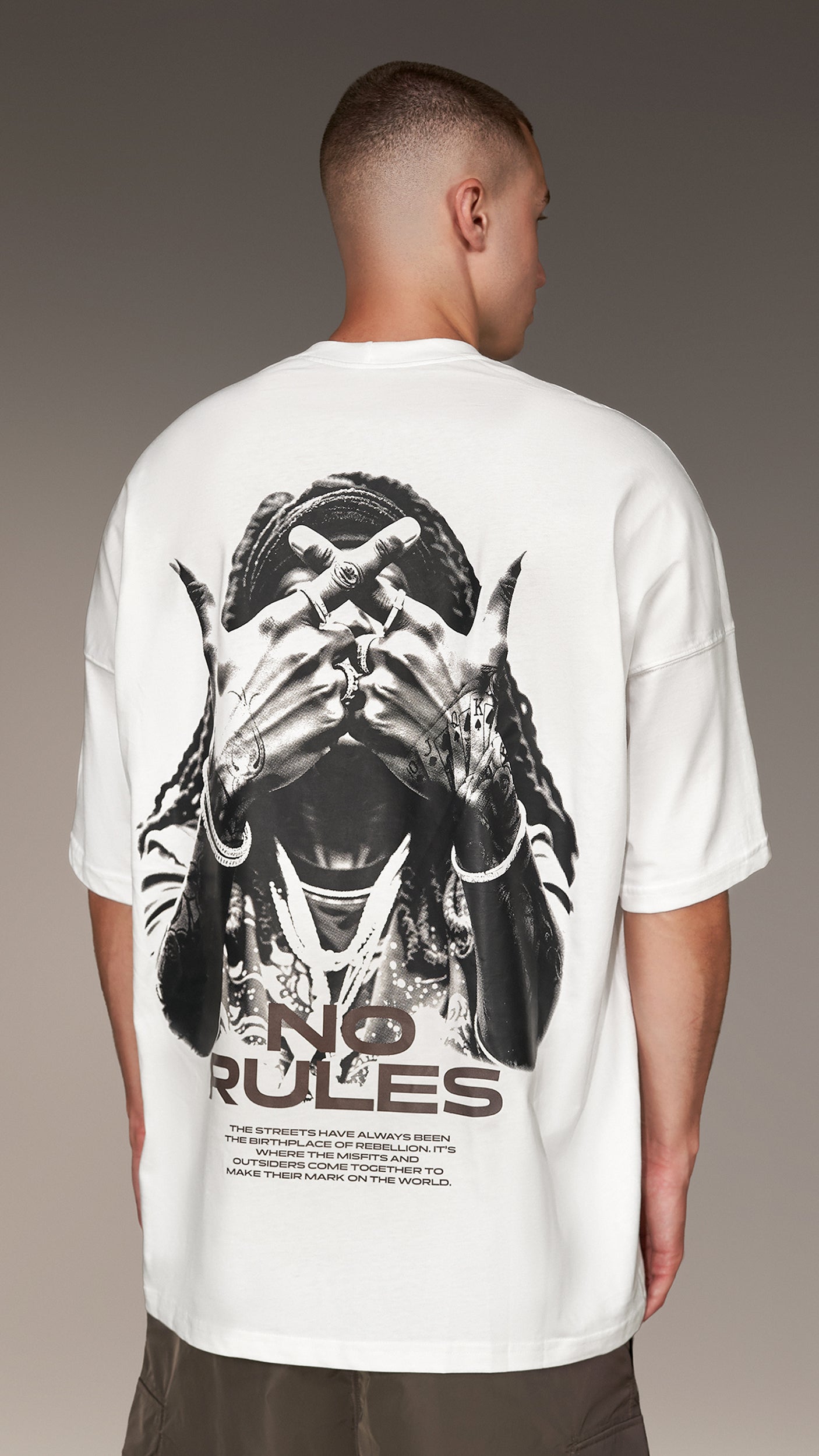 Tricou „NO RULES” - T16569