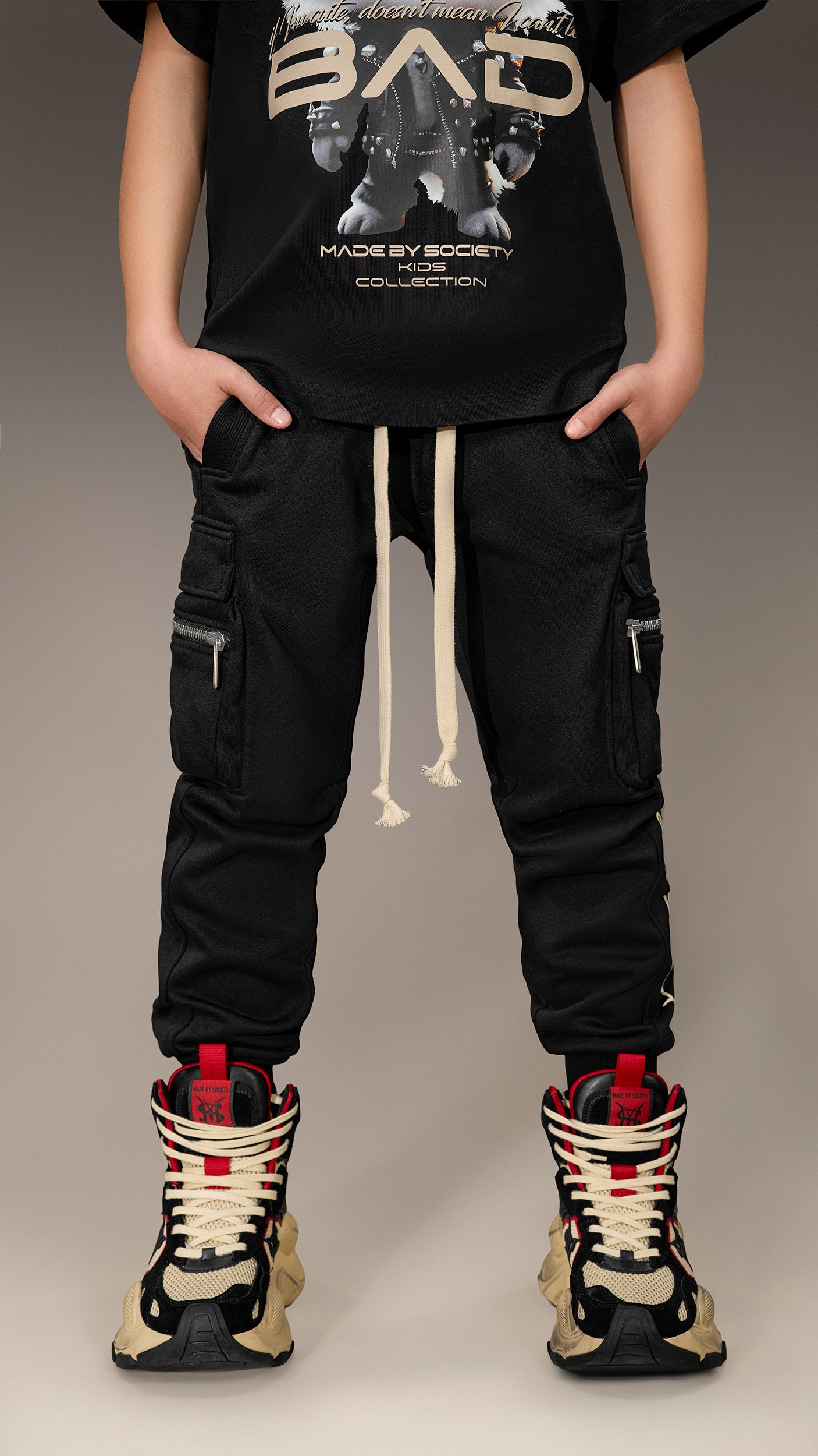 Pantaloni cargo “Made by Society” – P36173