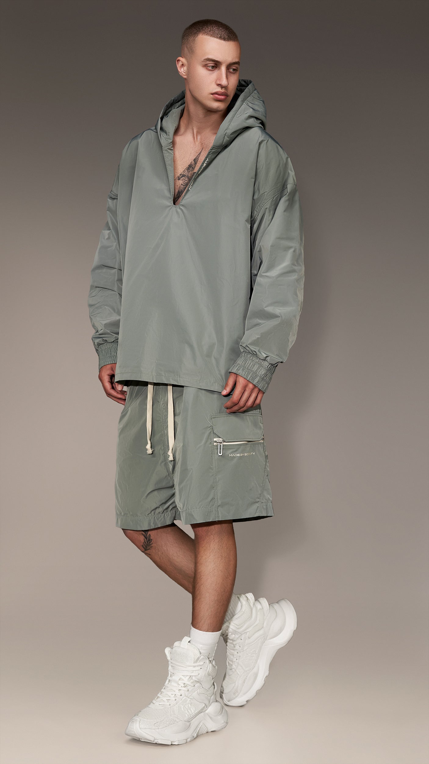 Hanorac cu decolteu - H16474