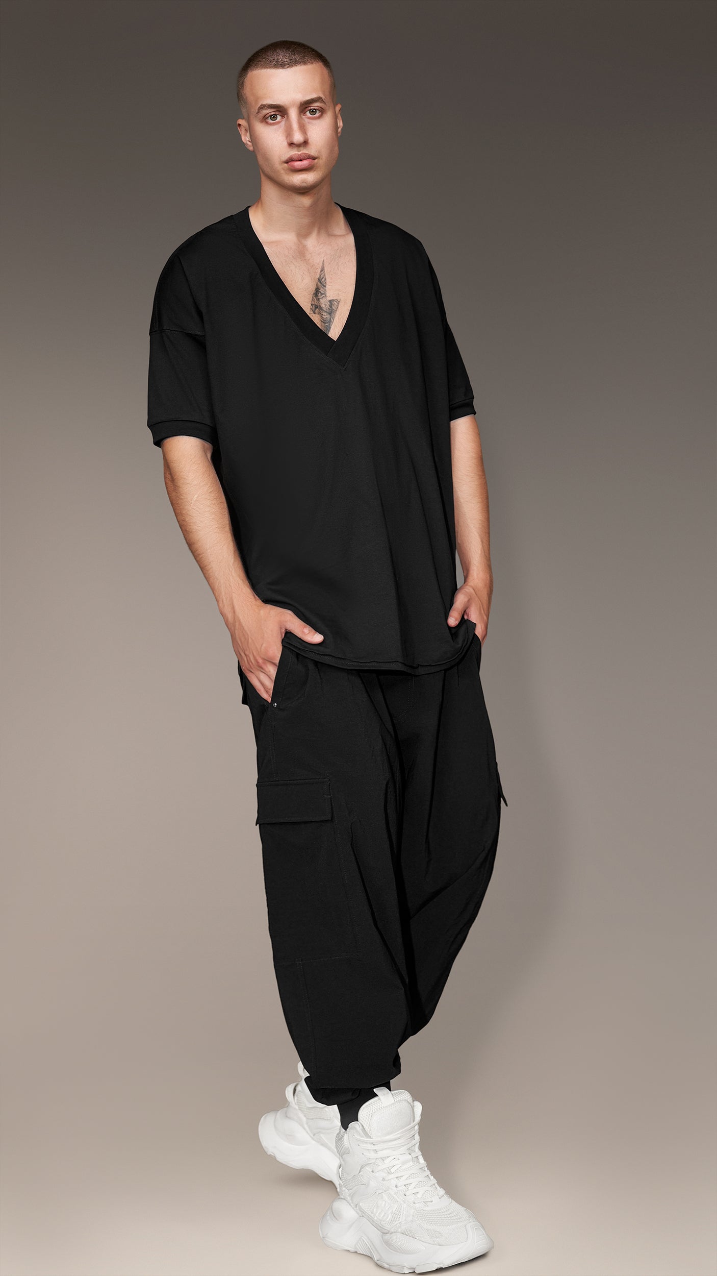 Pantaloni cargo - P16455