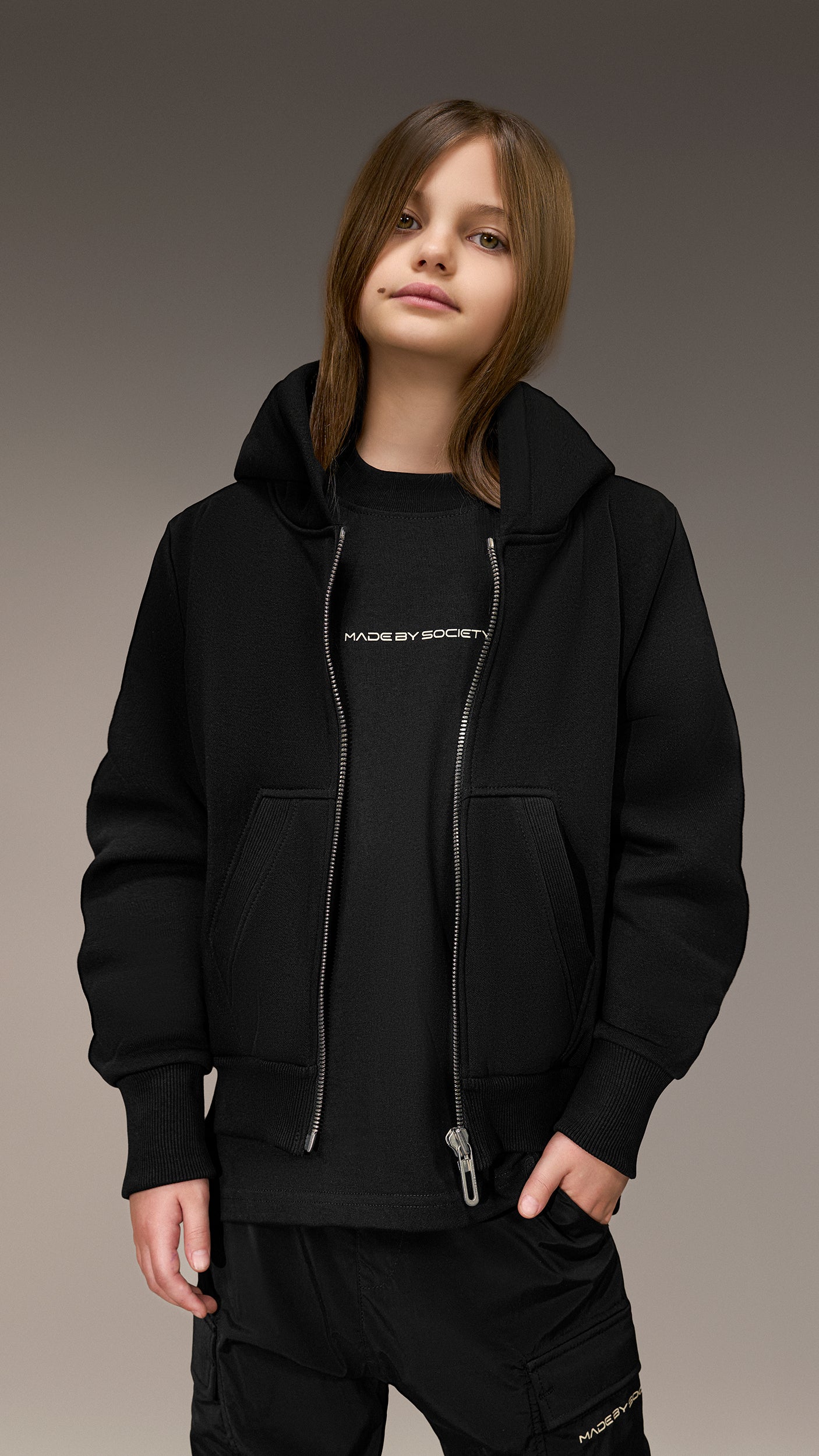 Hanorac basic “Made by Society” – H36172