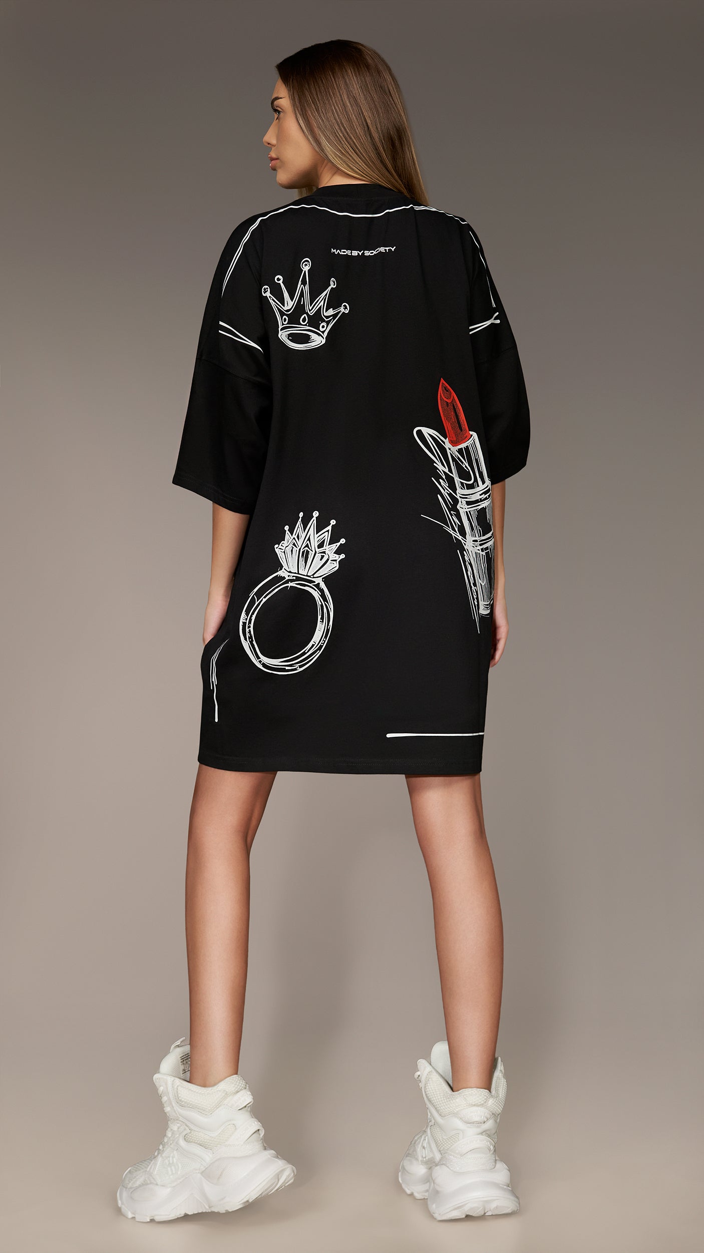 Tricou oversized - T26524