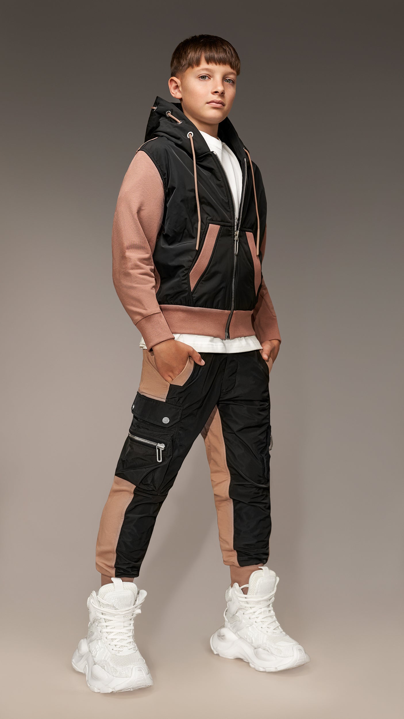 Pantaloni cargo- P34732