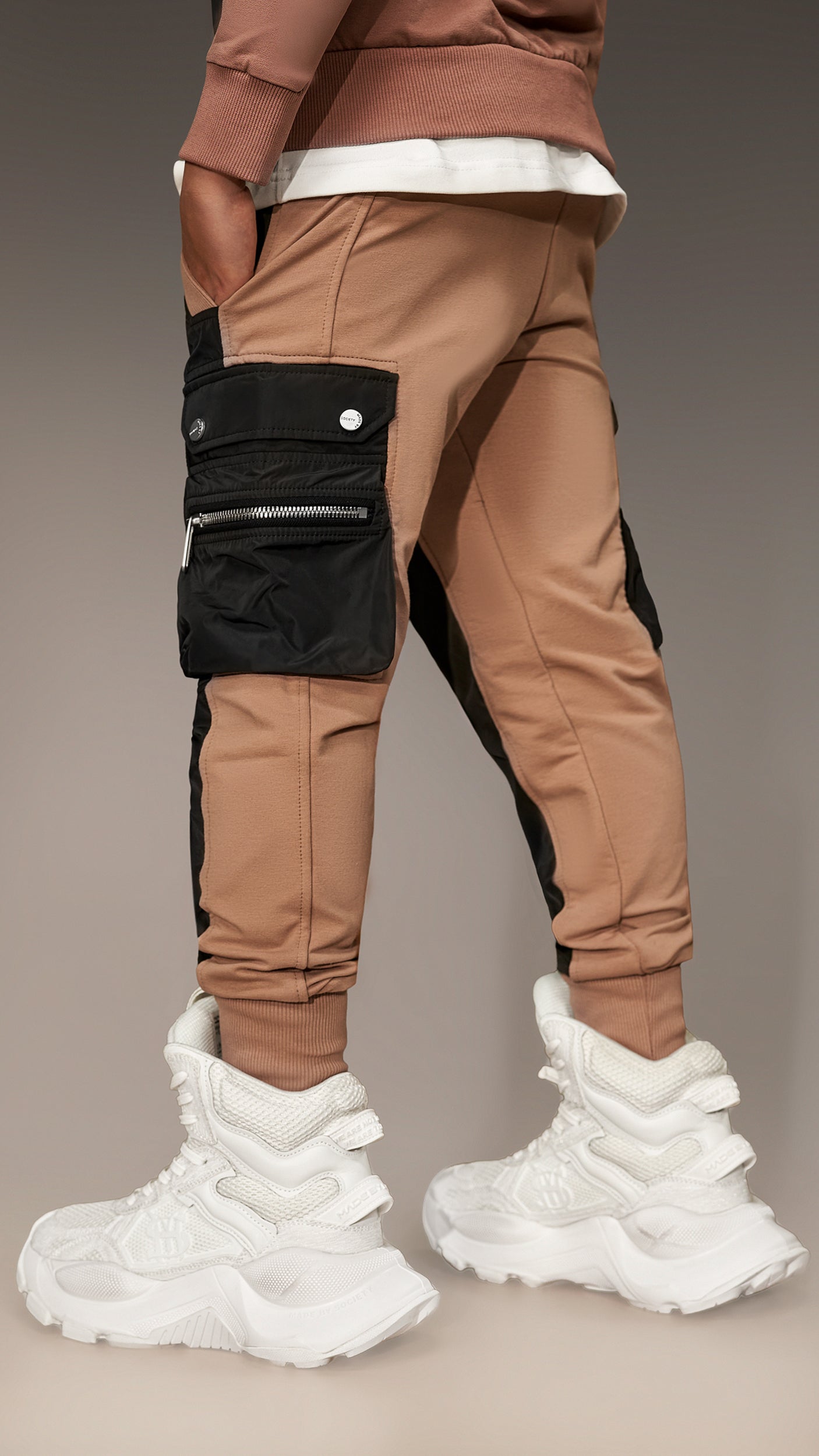 Pantaloni cargo- P34732