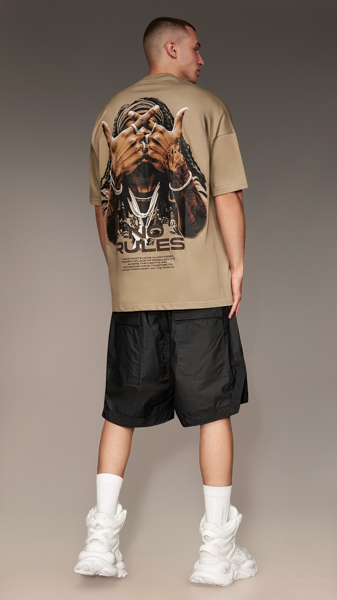 Tricou "NO RULES" - T16571