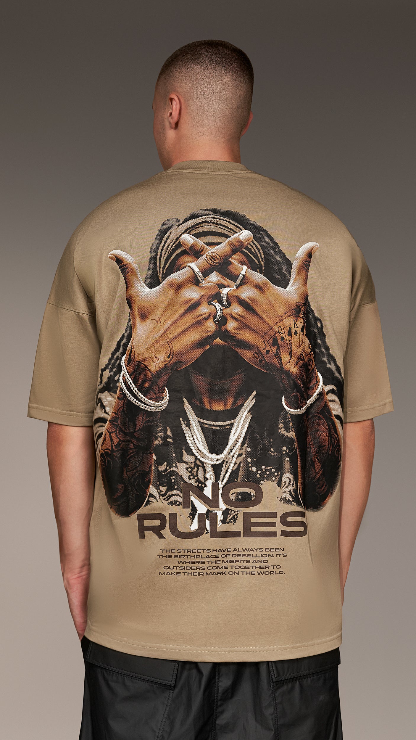 Tricou "NO RULES" - T16571