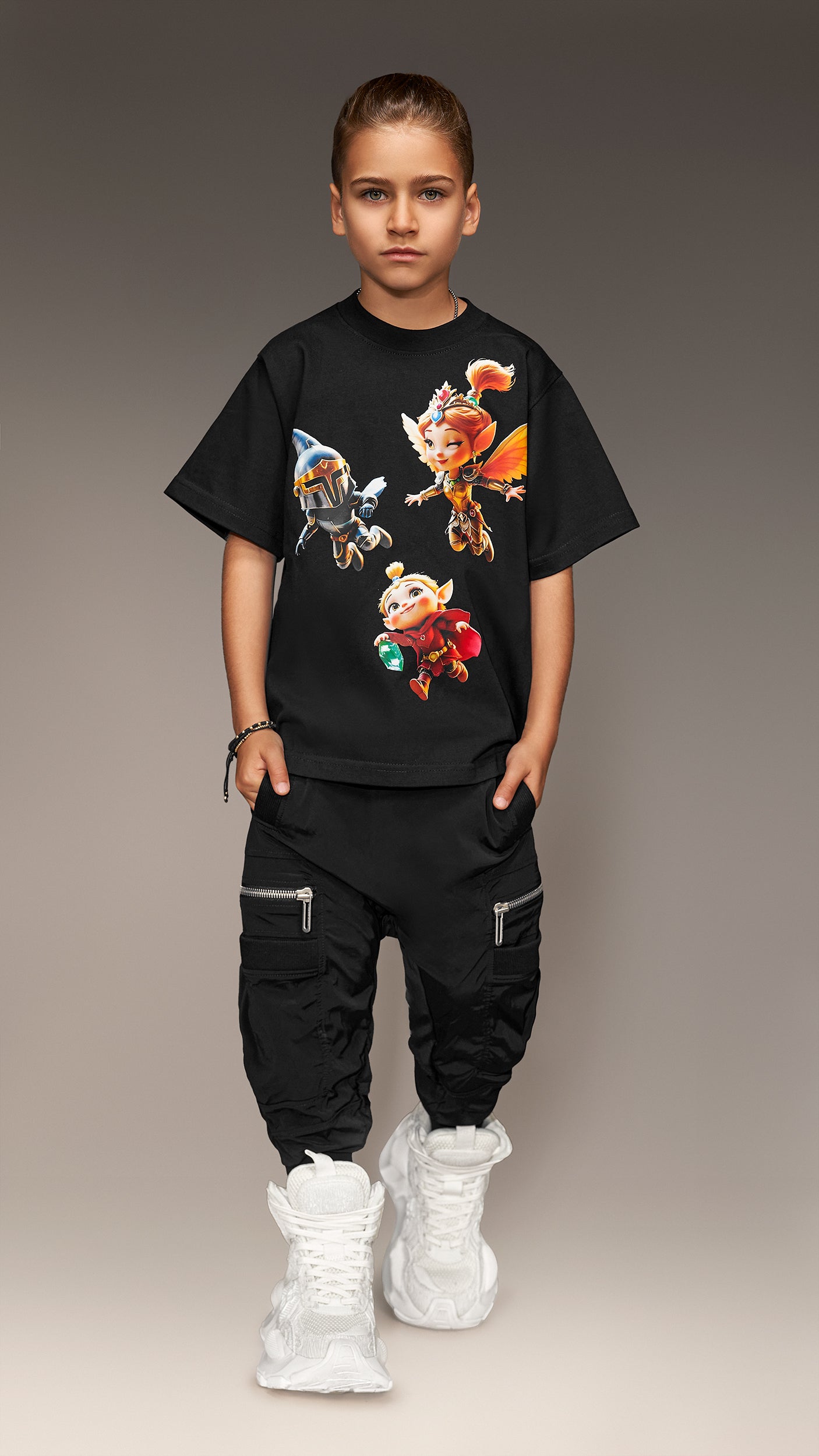 Zip hem cargo pants - P31901