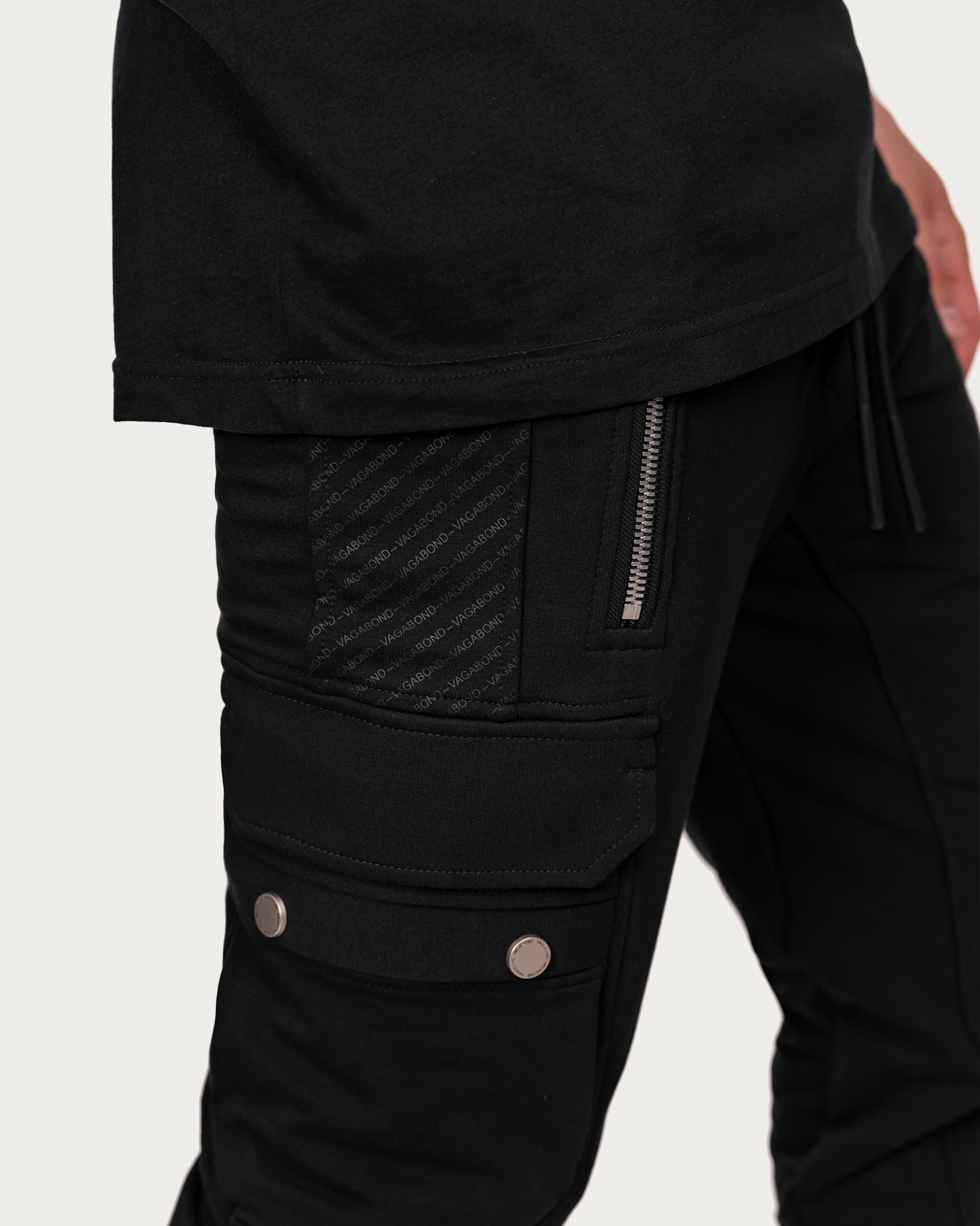Printed cargo pants - P12915