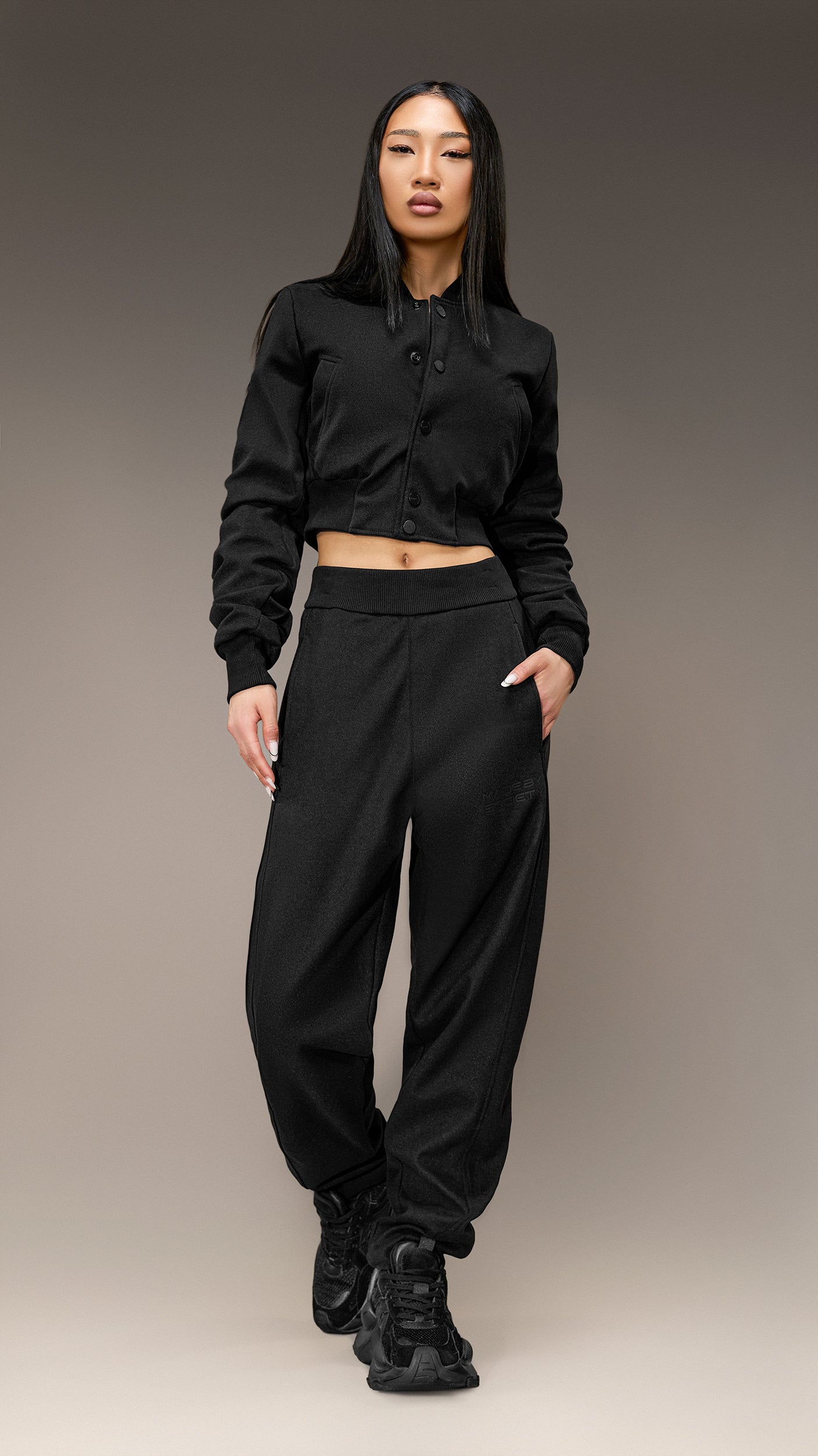 Jachetă Crop Made by Society - J26129