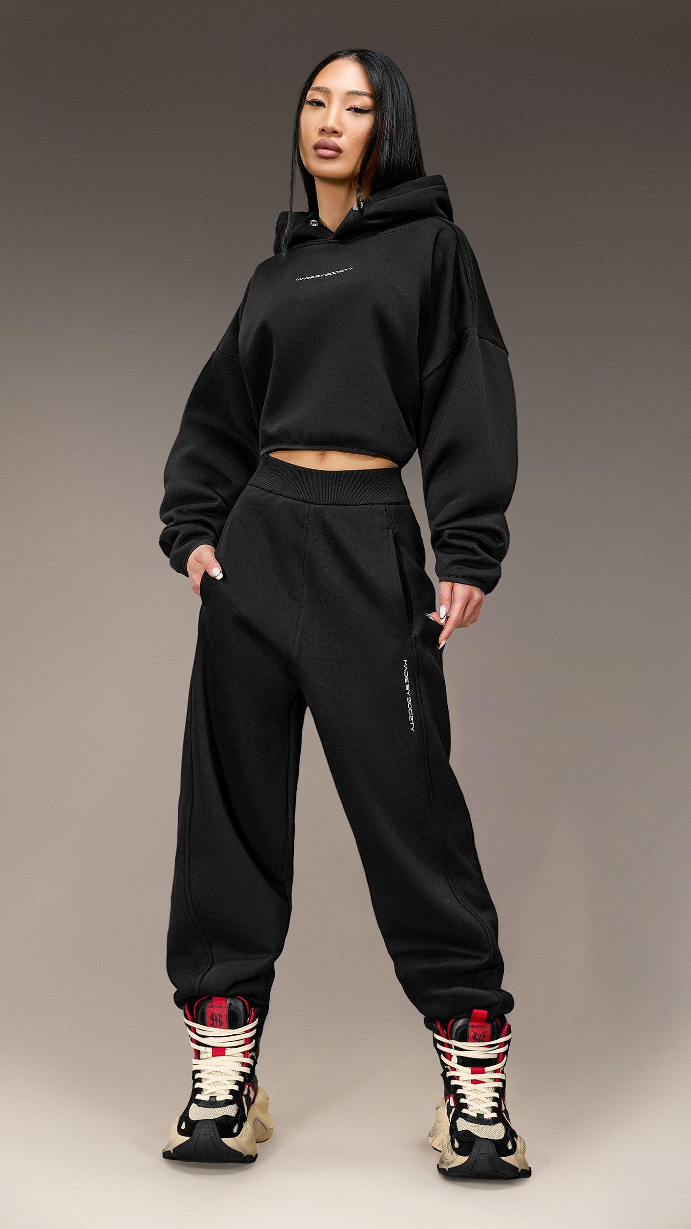 Hanorac Crop Made by Society – H26170