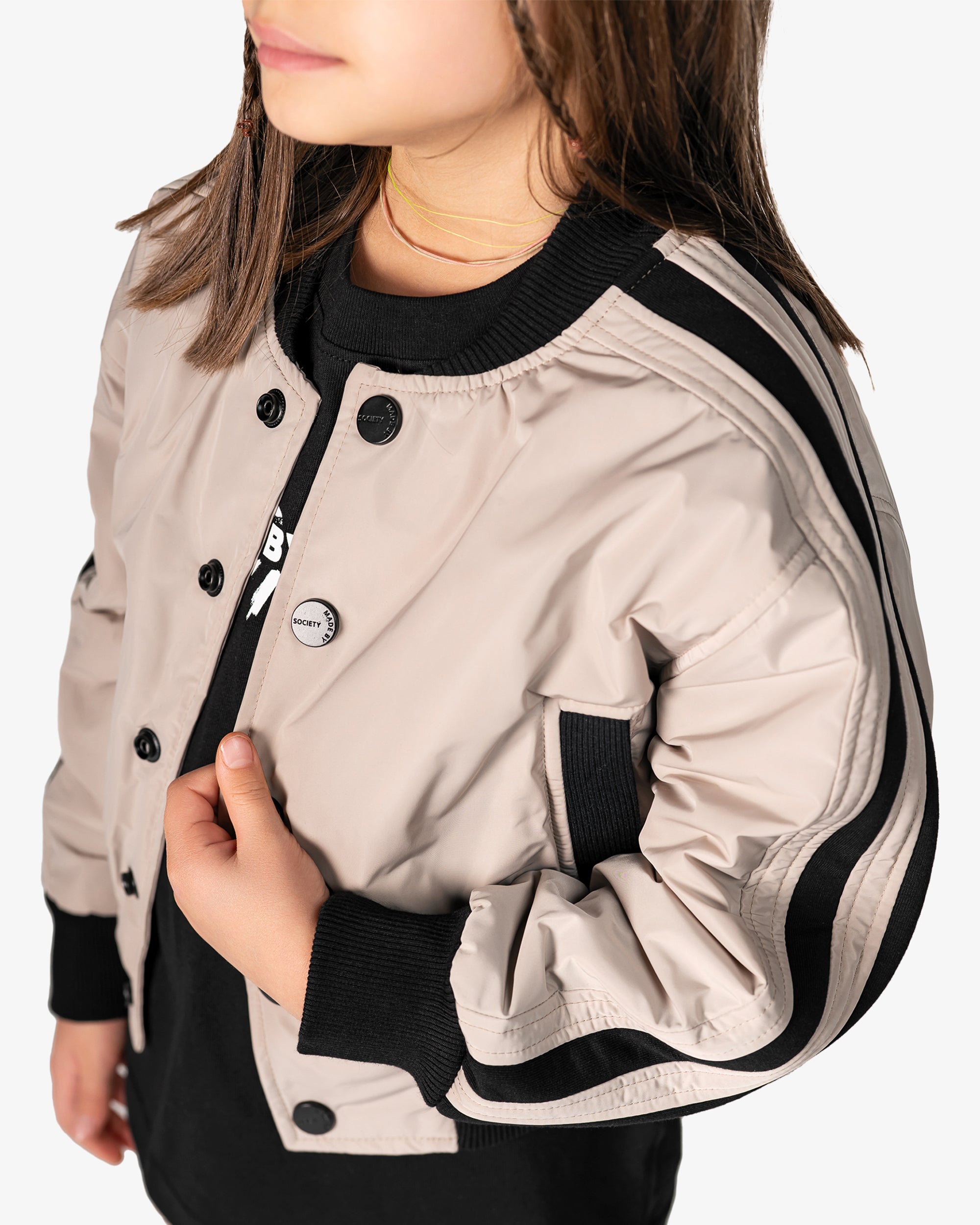 Stripes bomber jacket - J34130