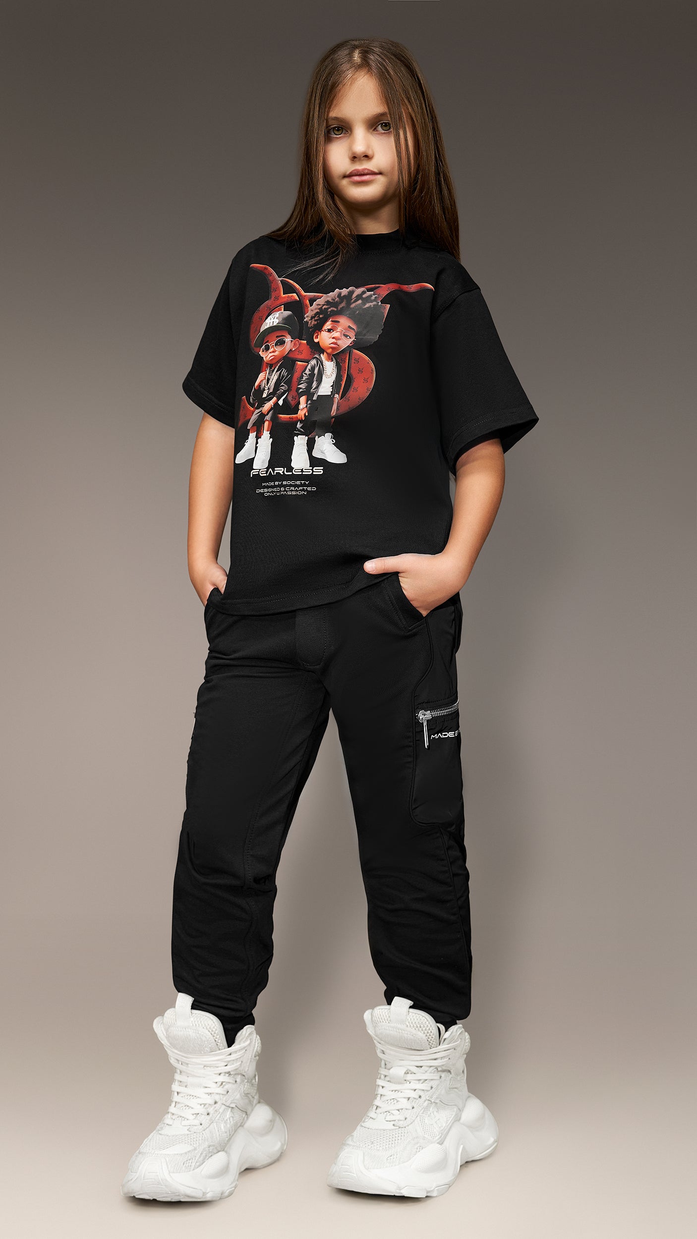 Tricou "Fearless" - T37014