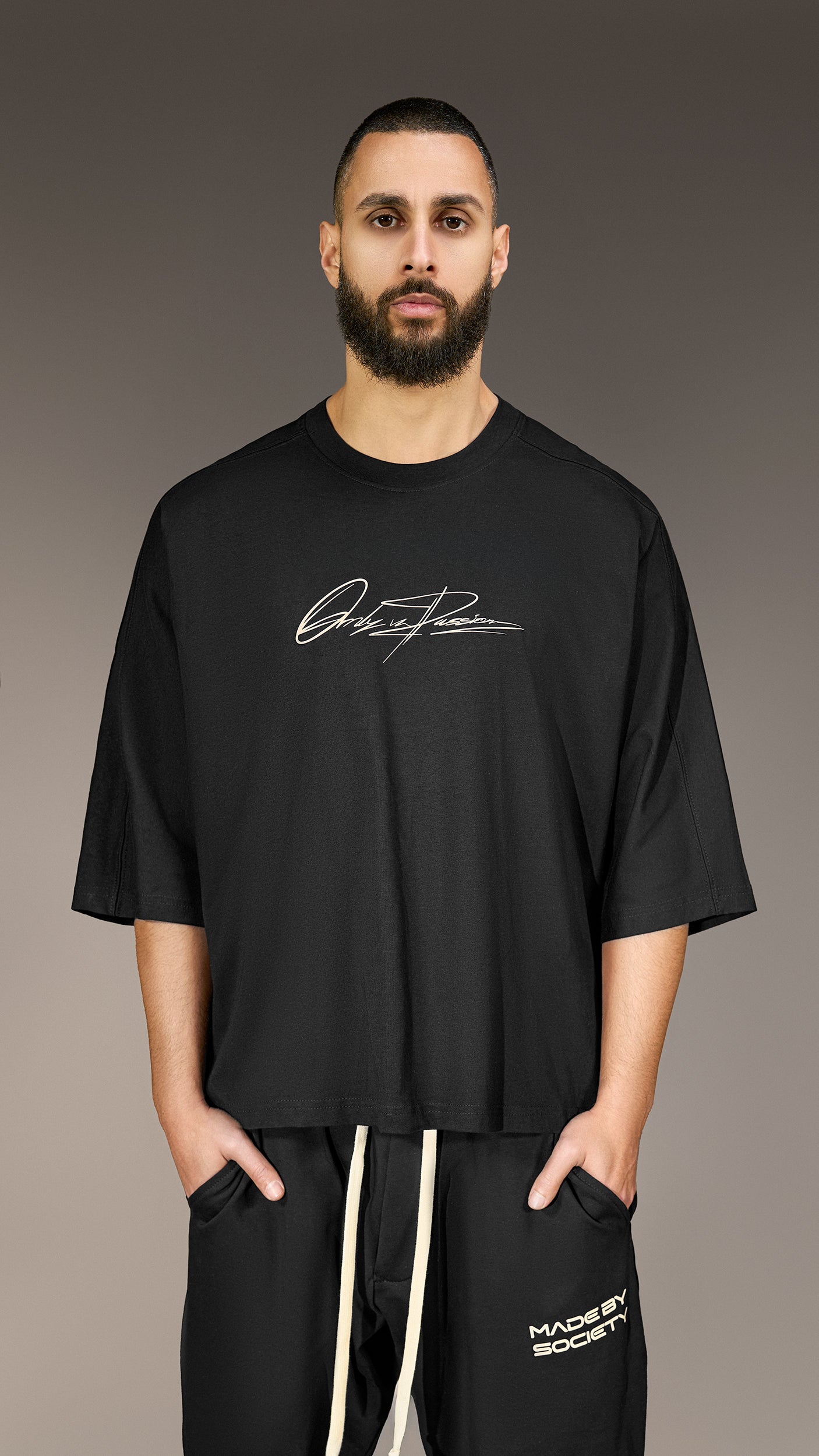 Tricou oversize Made by Society - T15585