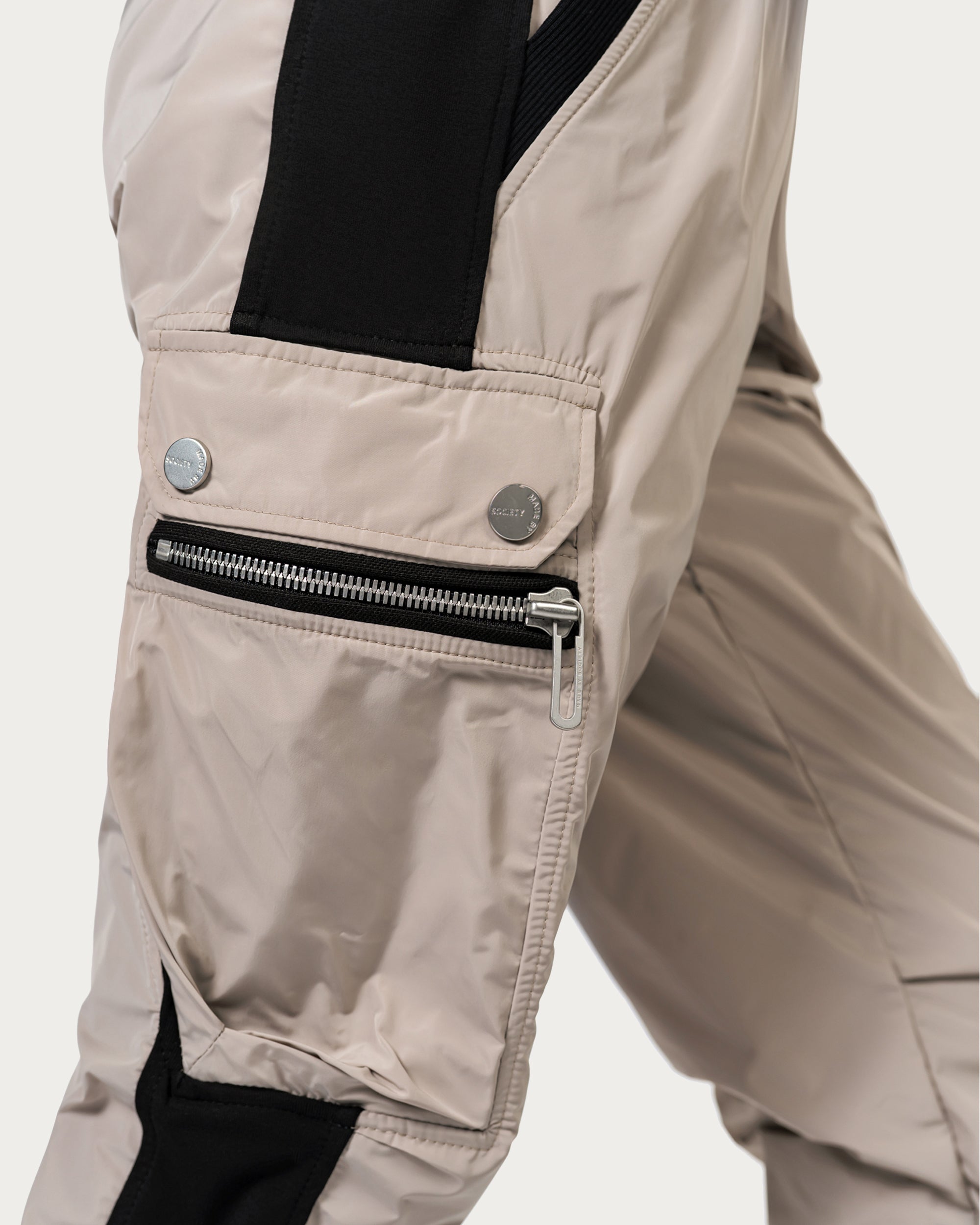 Stripe cargo pants - P24133