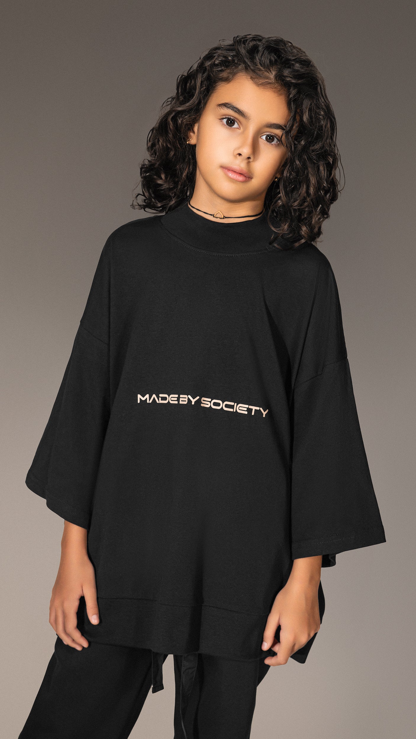 Tricou Oversized "Made by Society" - T35639