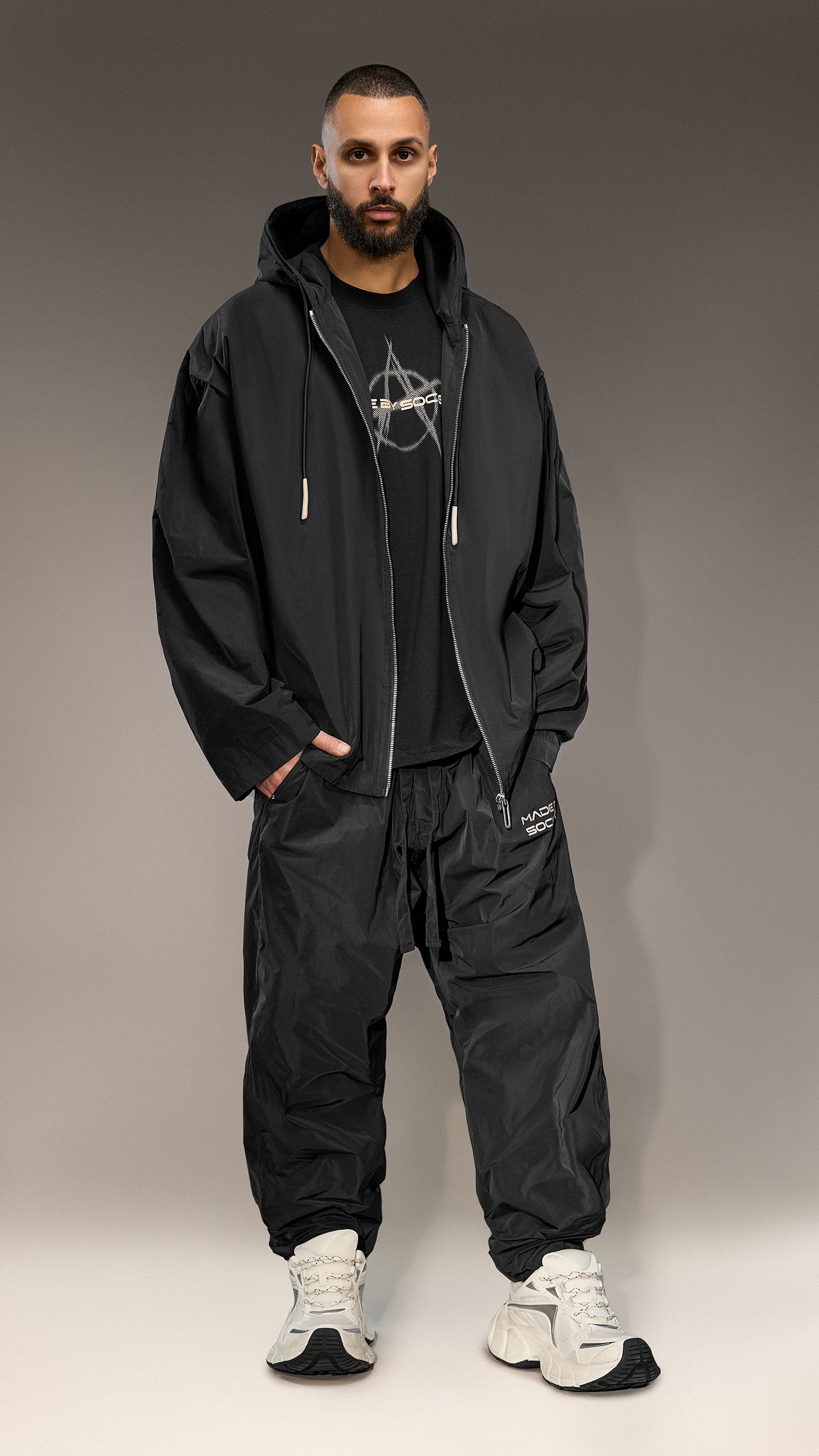 Hanorac cu fermoar Made by Society - J13789