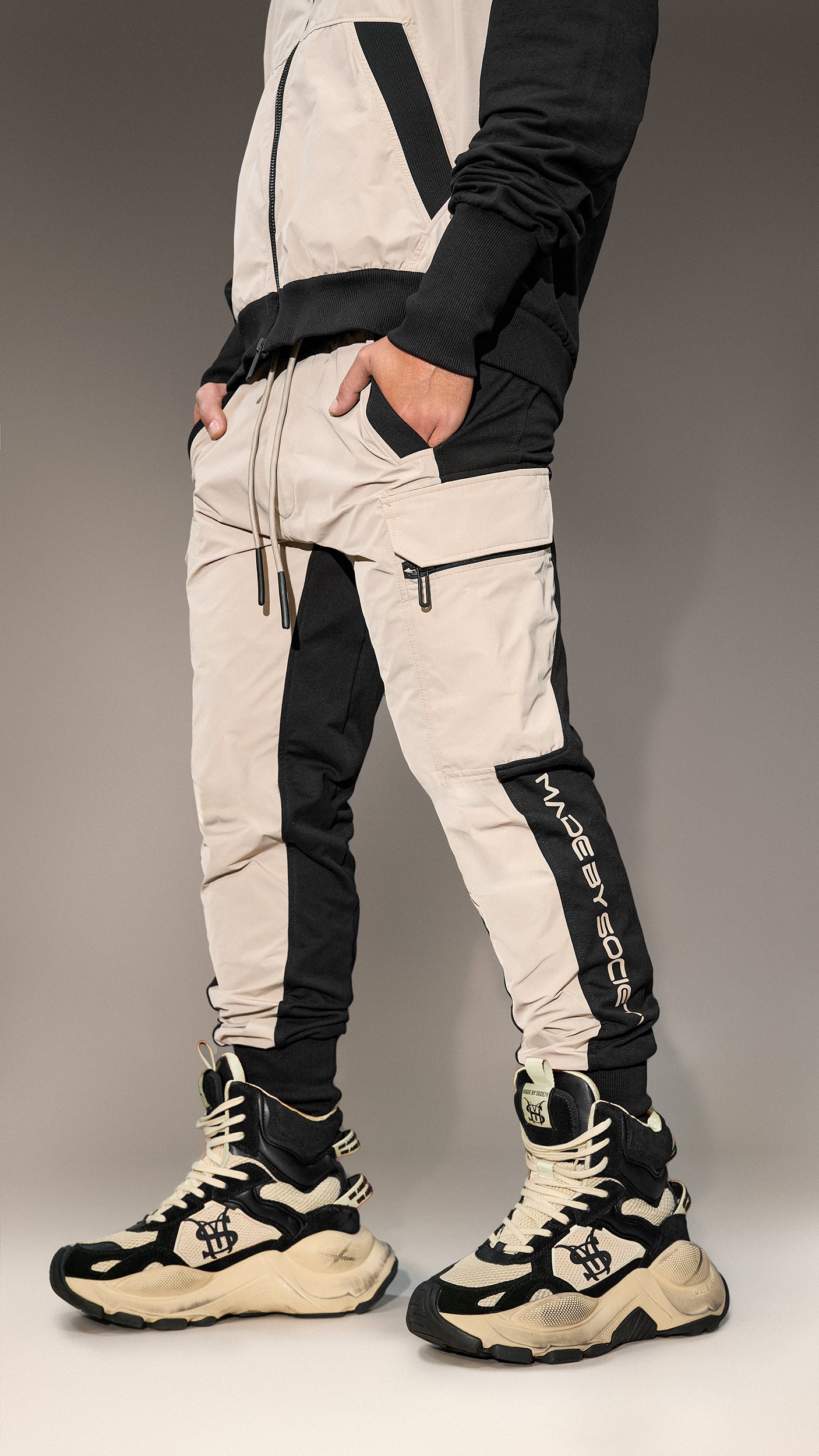 Pantaloni Cargo Made by Society - P15859