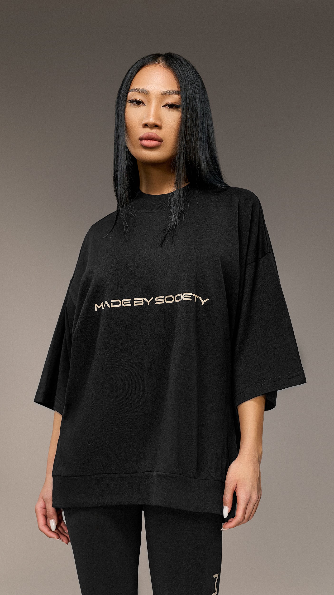 Tricou oversized Made By Society - T25915