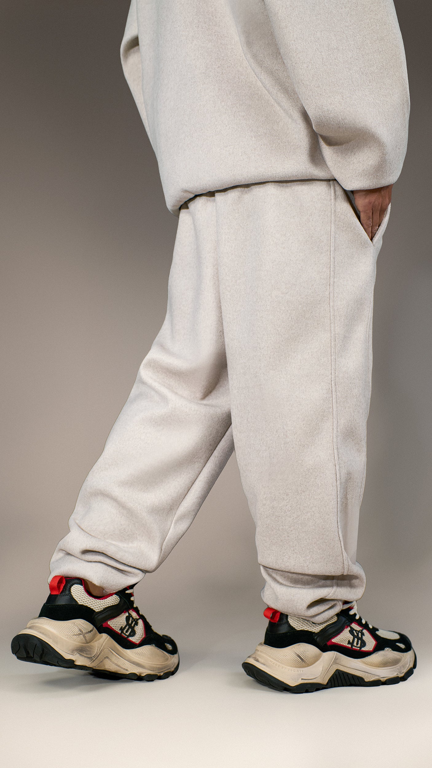 Pantaloni Jogger "Made by Society" - P15976