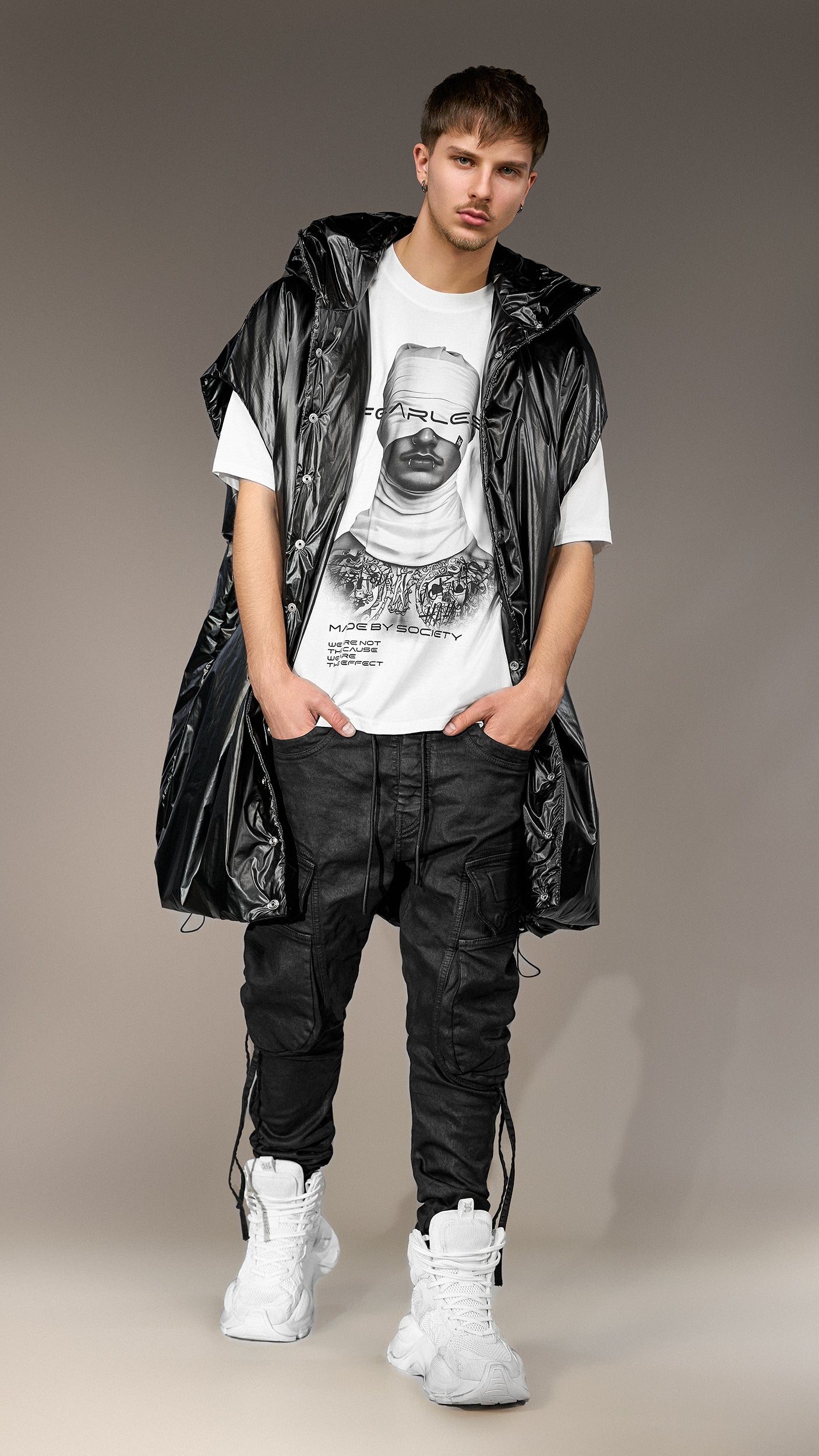 Tricou „Fearless” Made by Society - T15821