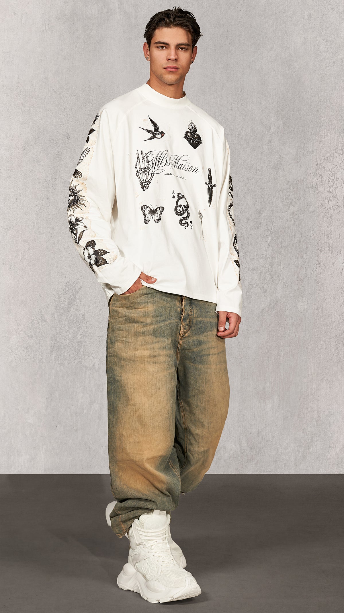 Tricou Love & Ruin- T17749