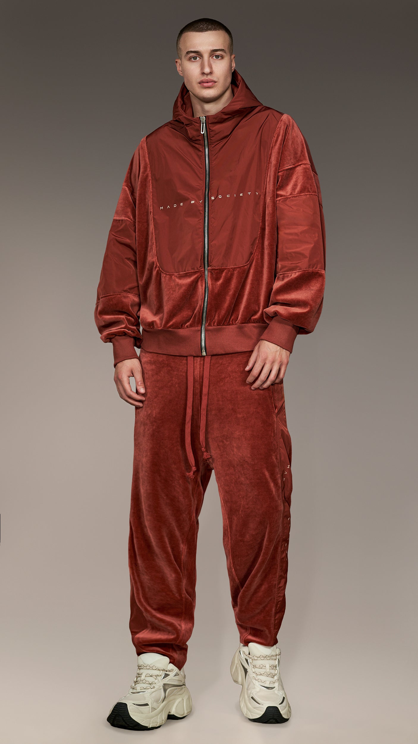 Pantaloni catifea Made by Society - P16790