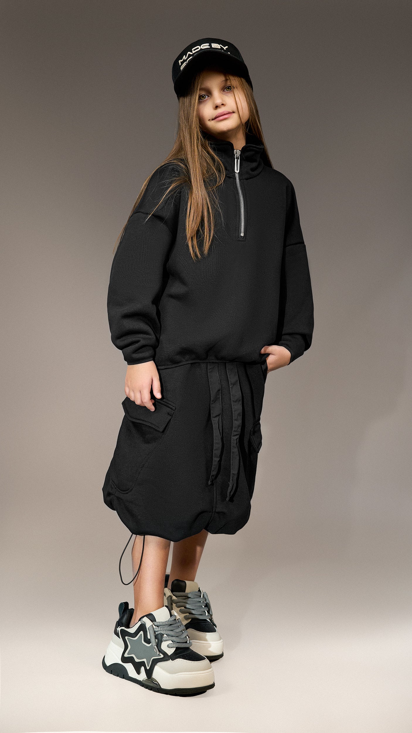 Hanorac oversize „Made by Society” - H35768