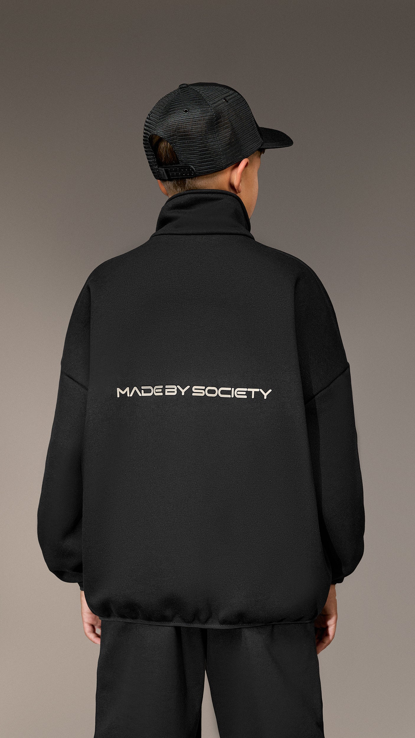Hanorac oversize „Made by Society” - H35768