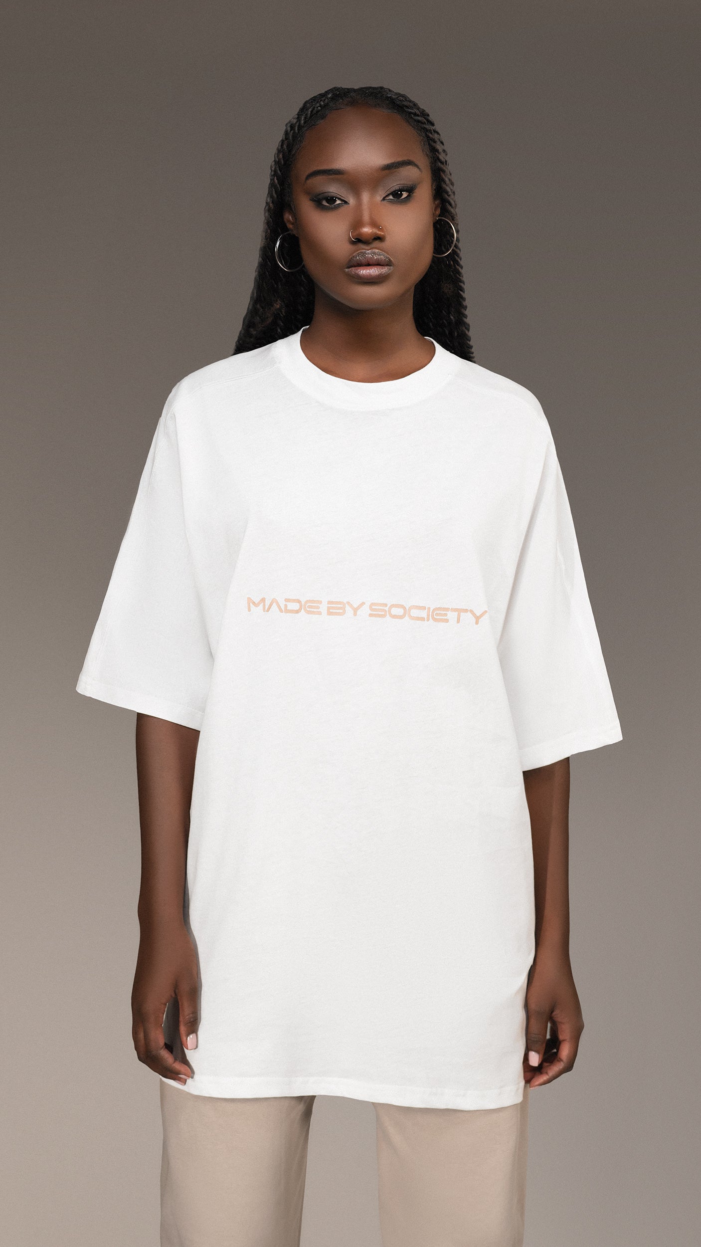 Tricou oversize Made By Society - T25363