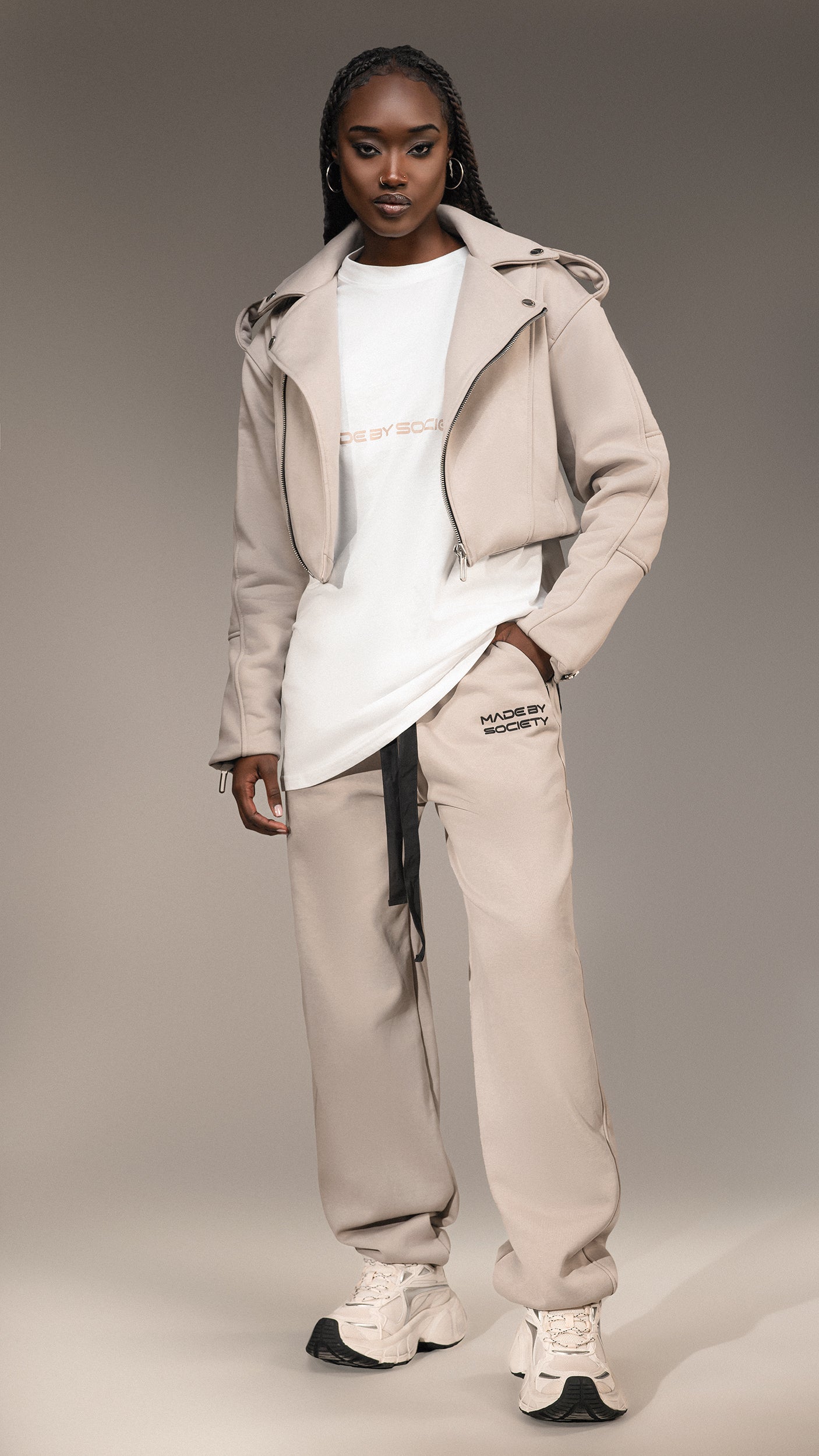 Tricou oversize Made By Society - T25363