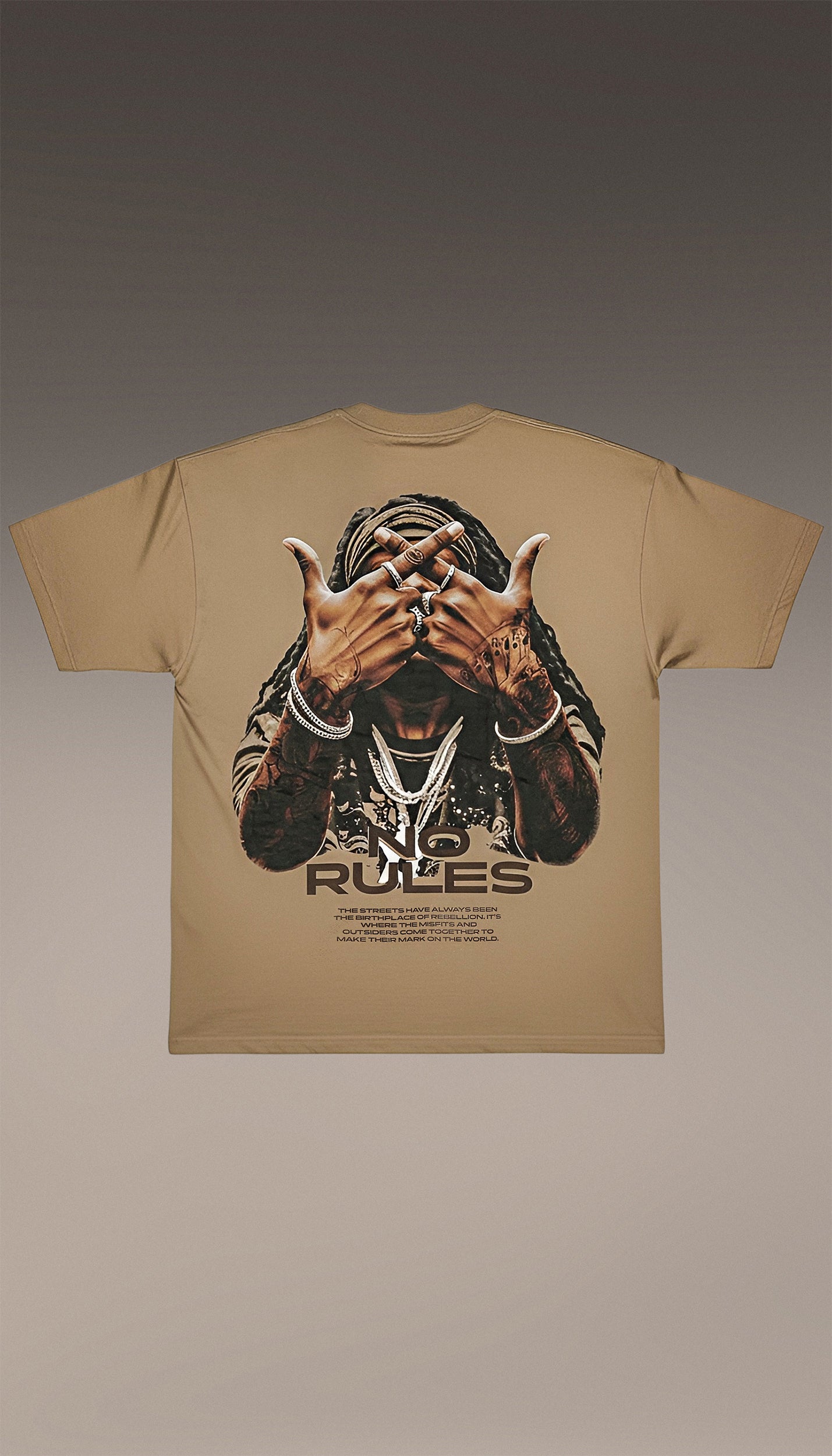 Tricou "NO RULES" - T16571