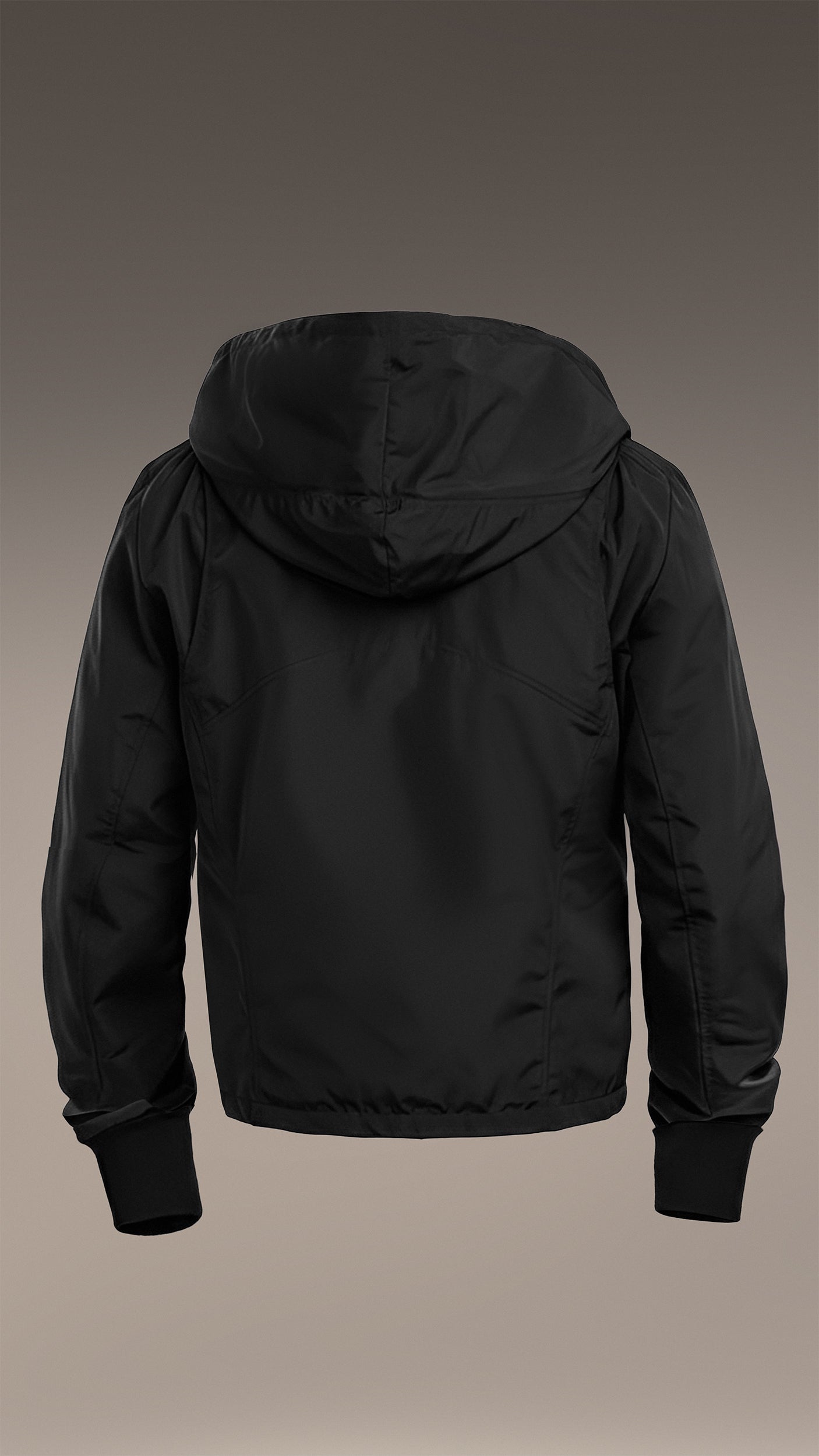 Side hoodie jacket - J12186