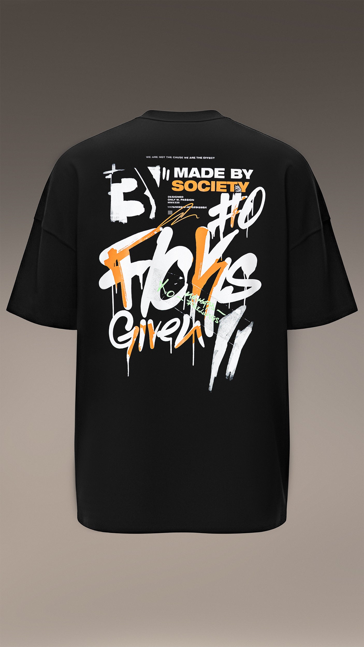Zero f/cks t-shirt - T14403