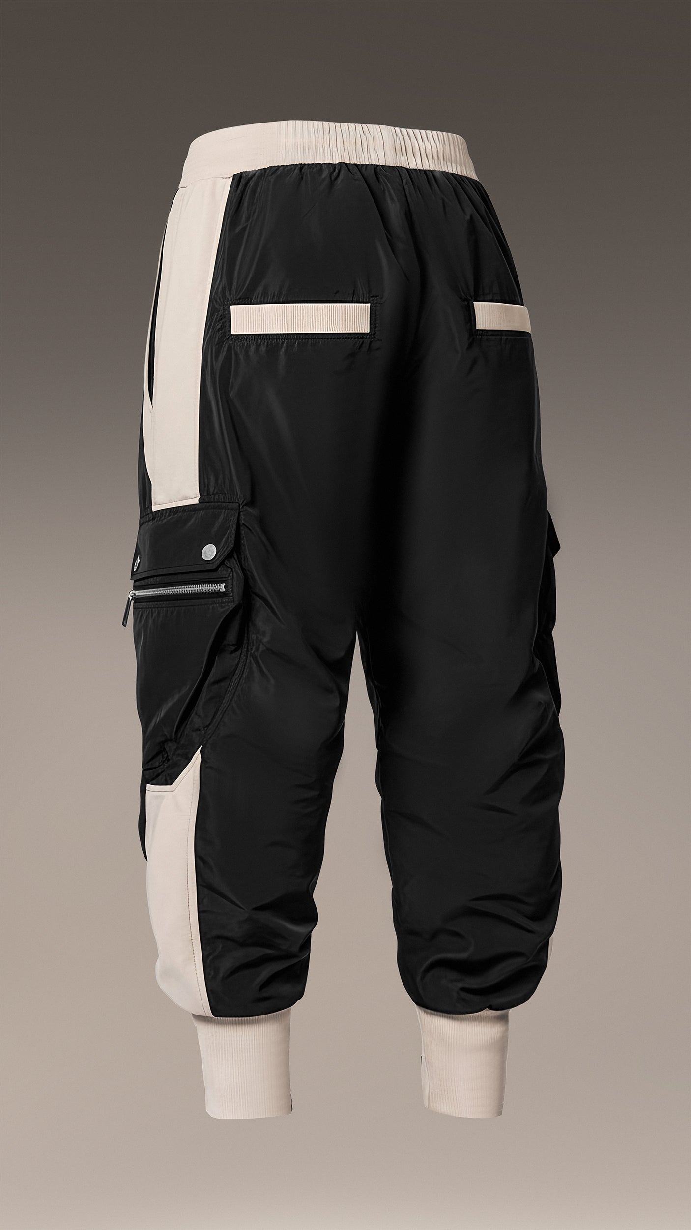 Two tone cargo pants - P14312