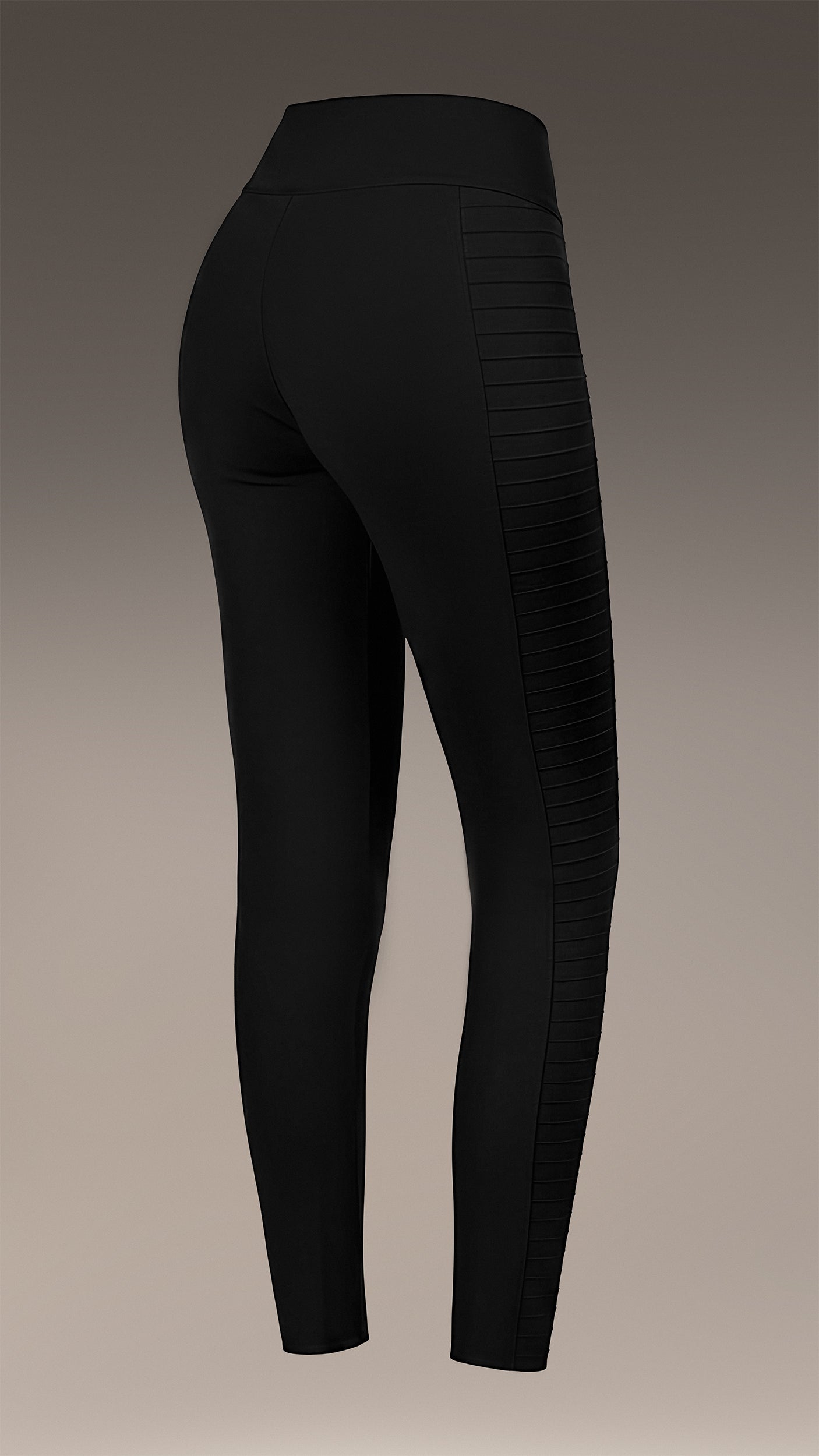 Ribbed leggings pants - P23039