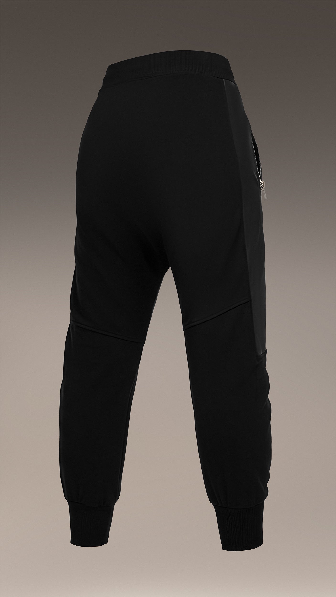 Faux leather jogger pants - P21108