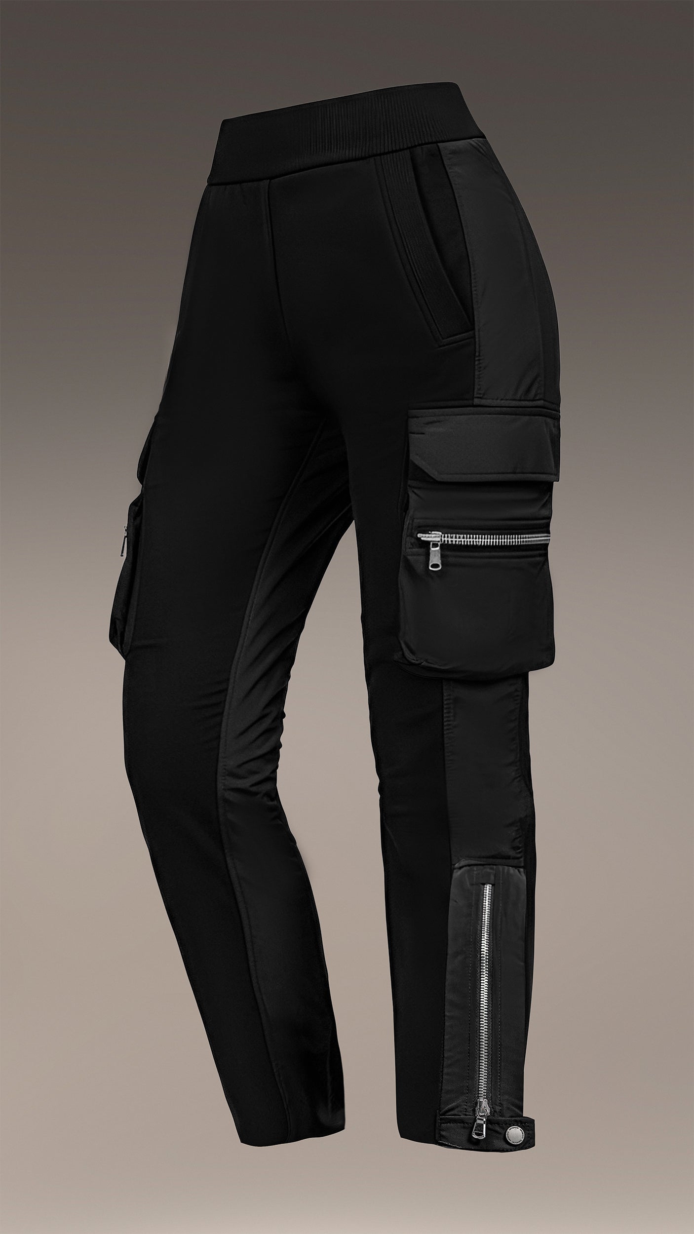 Zip cargo pants - P23489