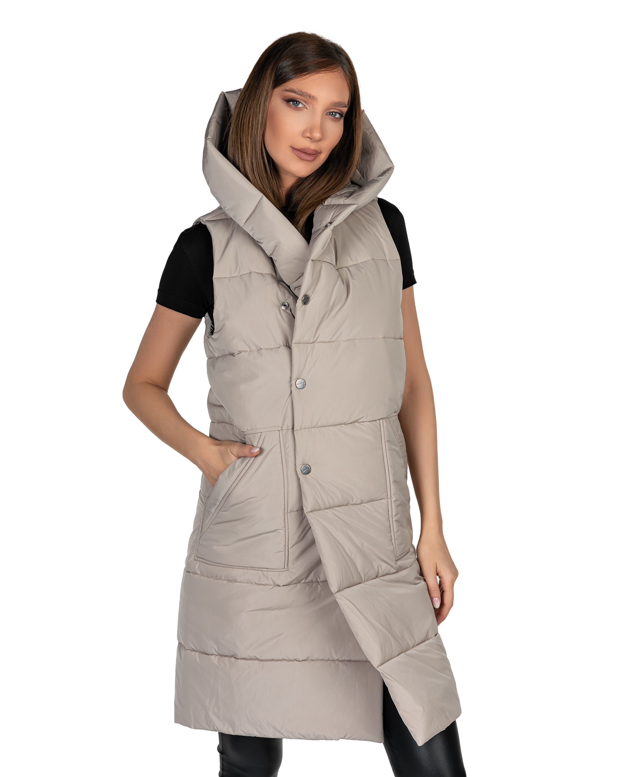 Long vest - V22907