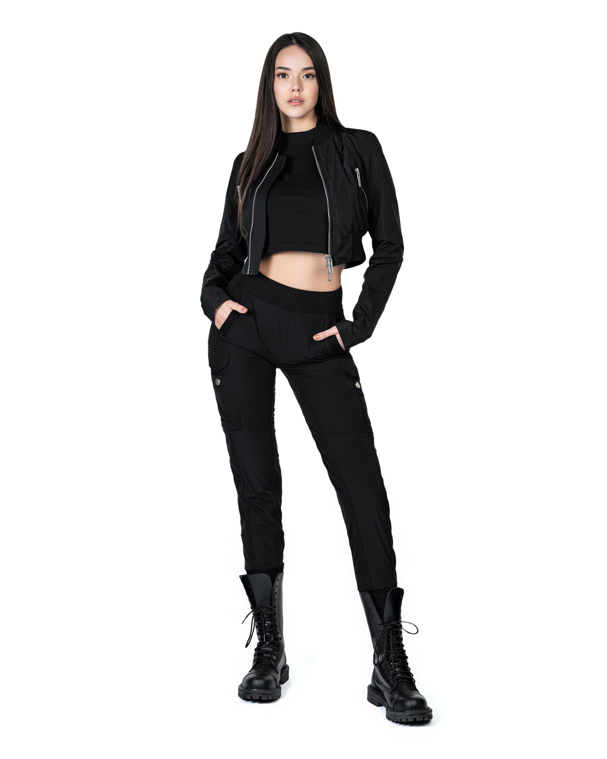 Zip bomber jacket - J22163